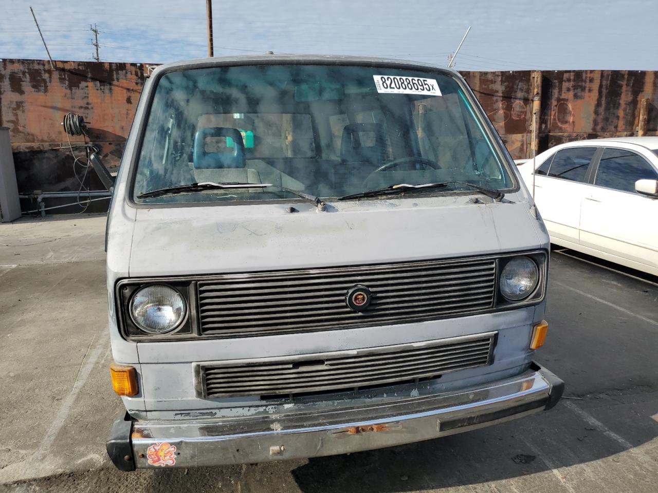 1985 Volkswagen Vanagon Bus Blue vin: WV2YB025XFH083048