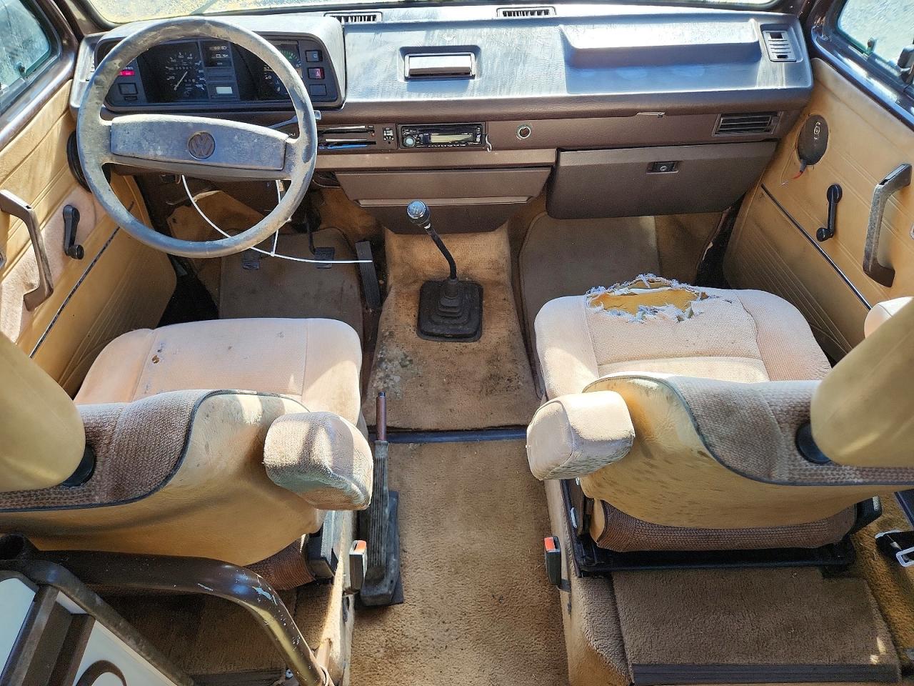 1985 Volkswagen Vanagon Campmobile Brown vin: WV2ZB0254FH006373