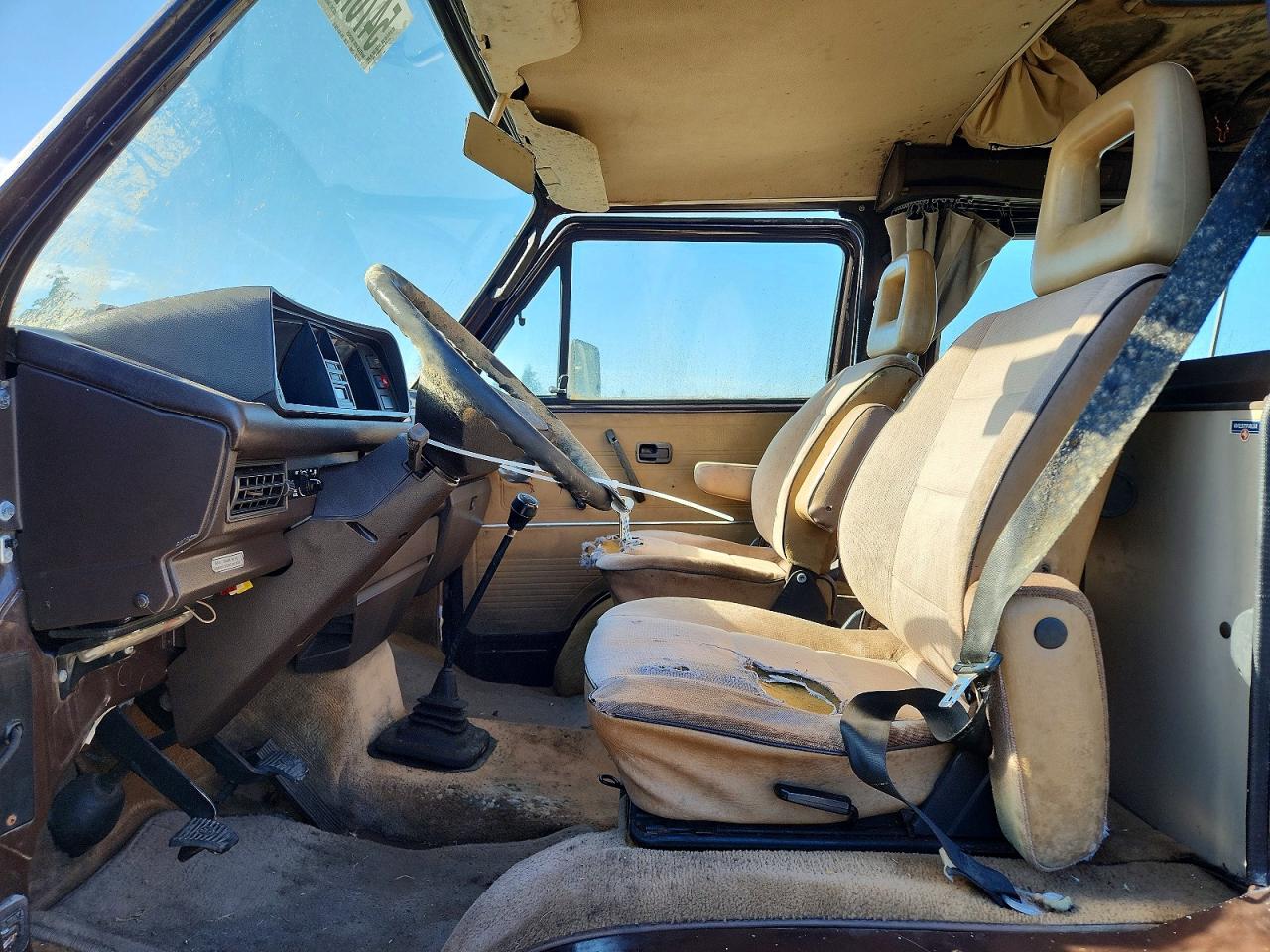 1985 Volkswagen Vanagon Campmobile Brown vin: WV2ZB0254FH006373