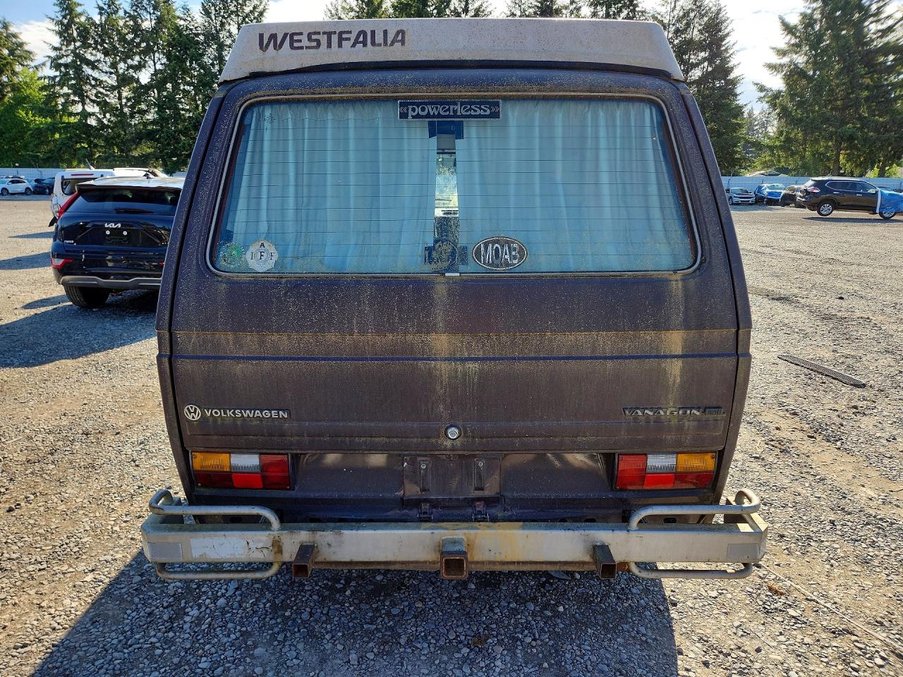 1985 Volkswagen Vanagon Campmobile Brown vin: WV2ZB0254FH006373