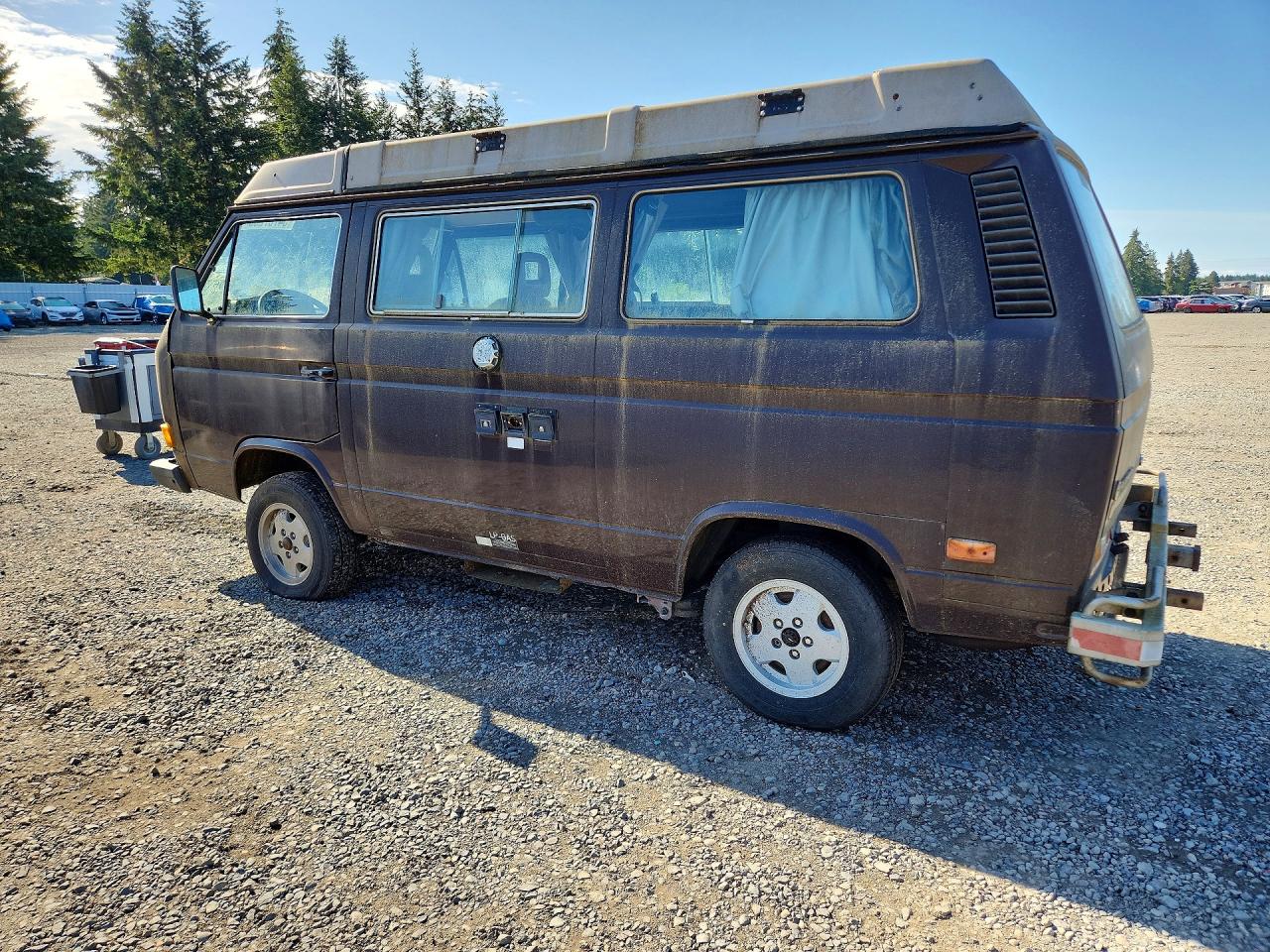 1985 Volkswagen Vanagon Campmobile Brown vin: WV2ZB0254FH006373