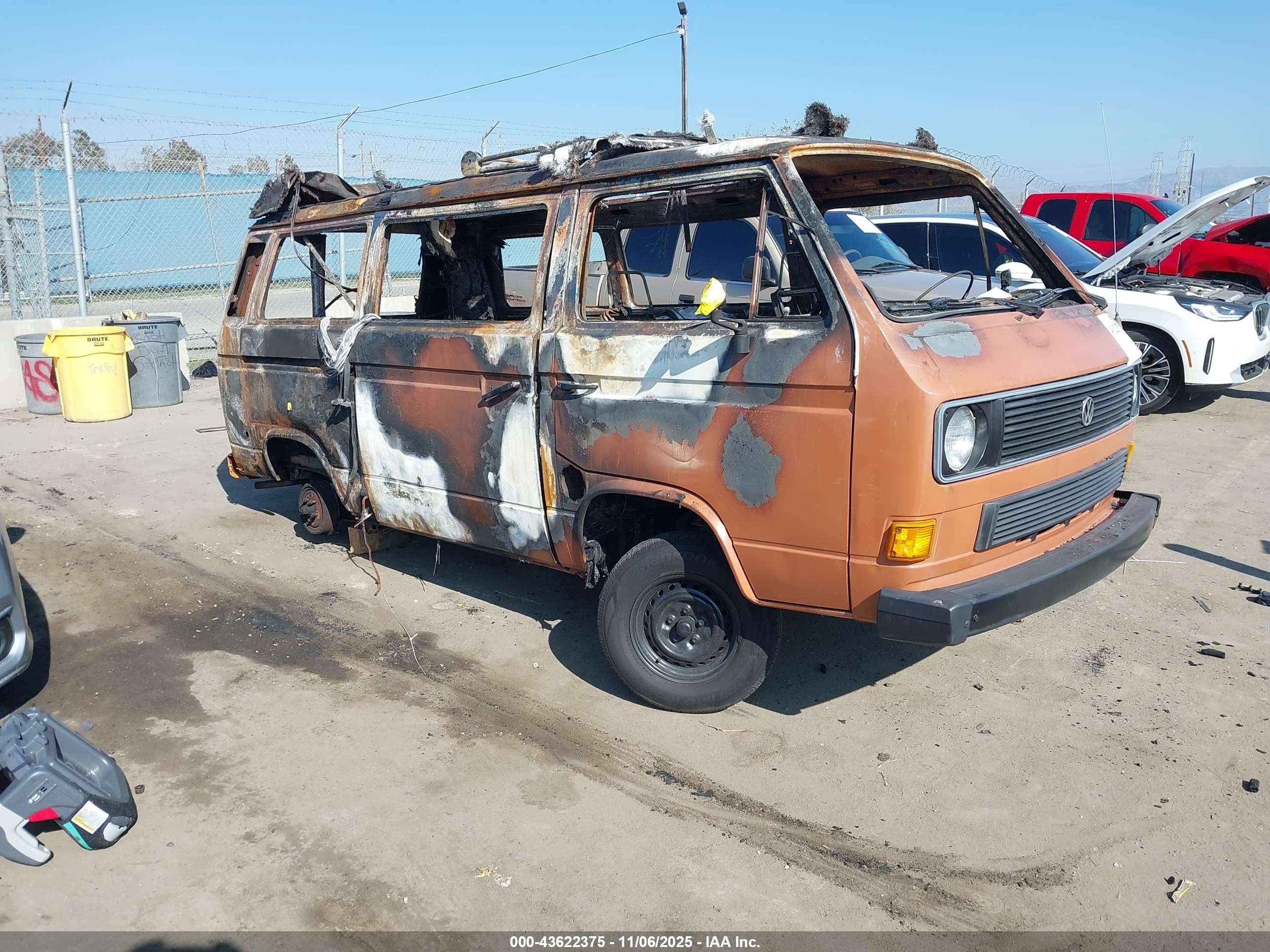 1984 Volkswagen Vanagon Campmobile Brown vin: WV2ZB0256EH121846