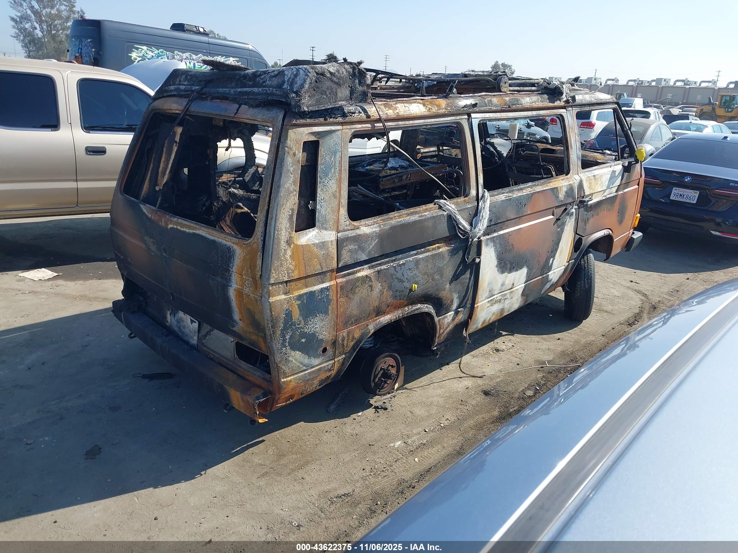 1984 Volkswagen Vanagon Campmobile Brown vin: WV2ZB0256EH121846