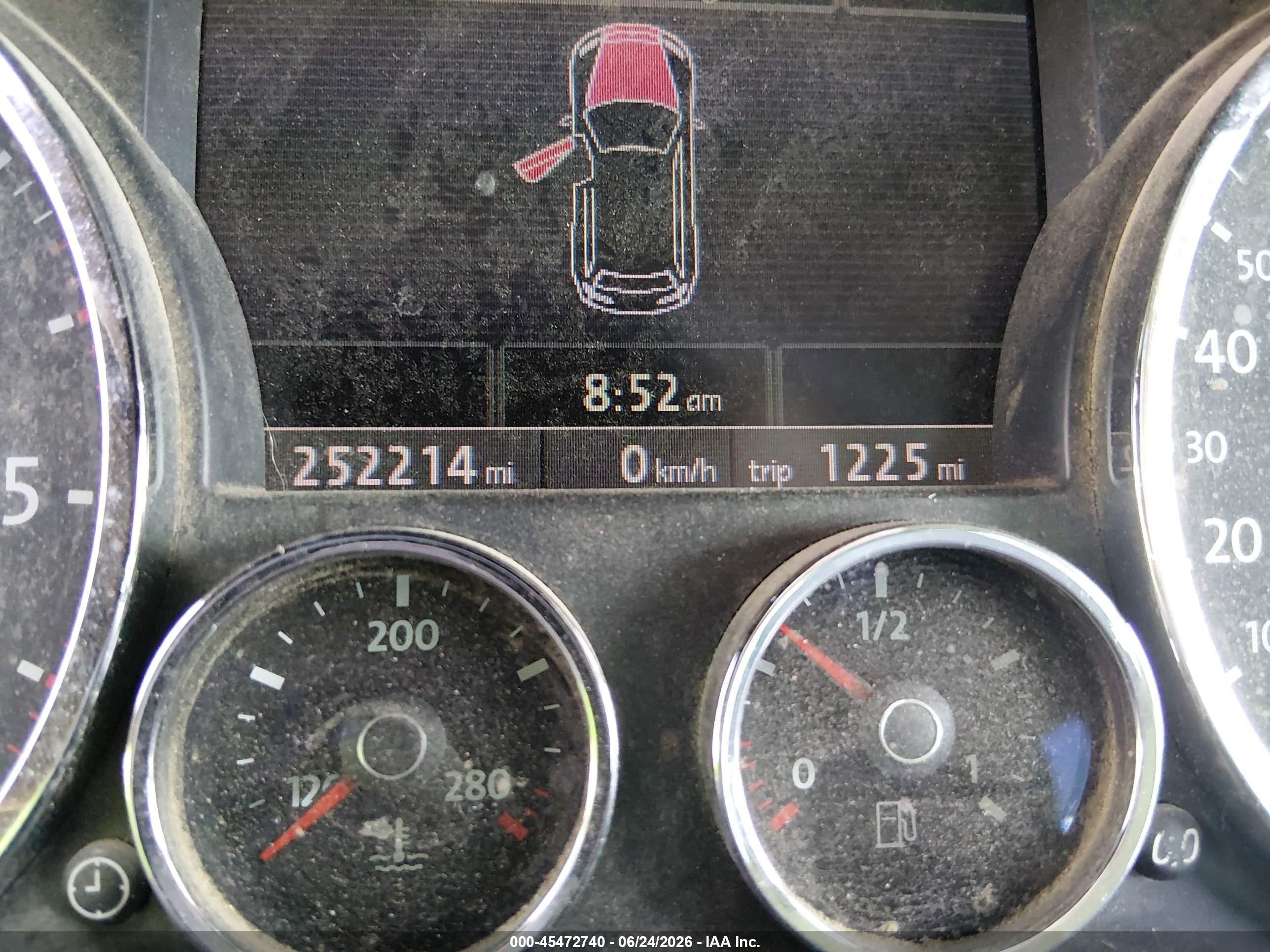 2010 Volkswagen Touareg V6 Tdi Black vin: WVGAK7A95AD001638
