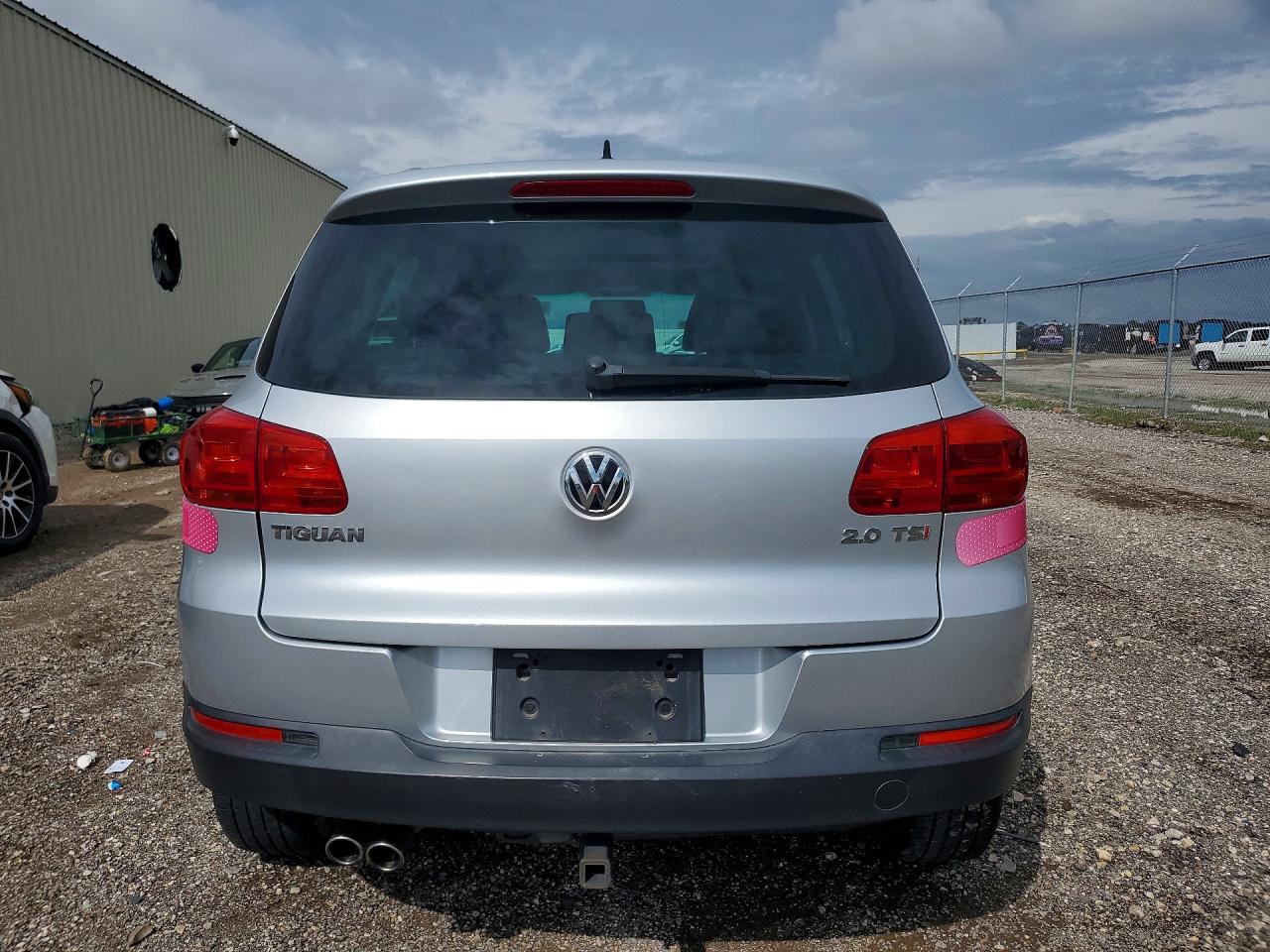 2013 Volkswagen Tiguan S Silver vin: WVGAV3AX0DW563213