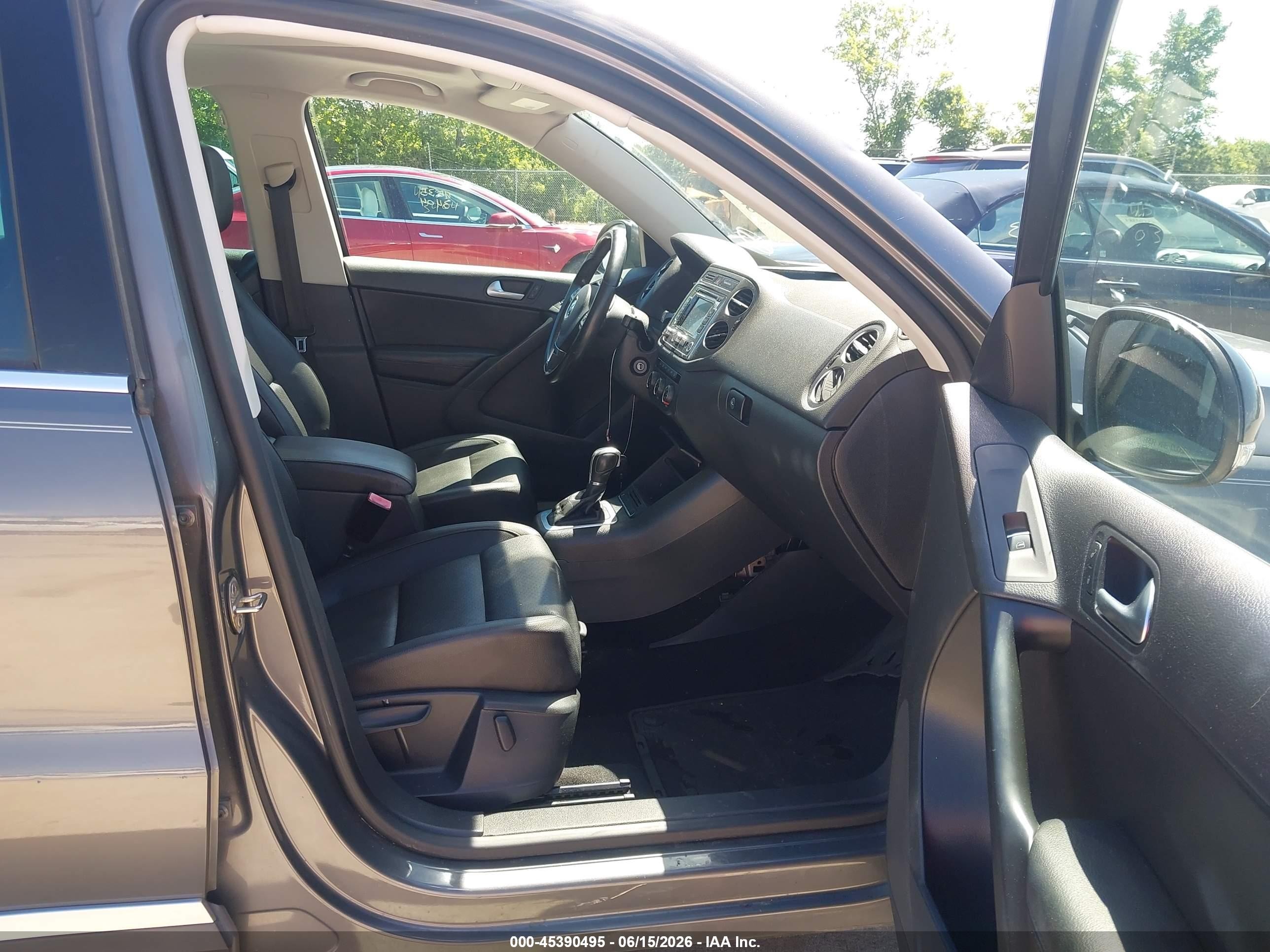 2013 Volkswagen Tiguan Se Gray vin: WVGAV3AX0DW580979