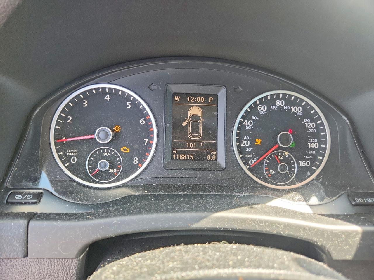 2014 Volkswagen Tiguan S Gray vin: WVGAV3AX0EW550186