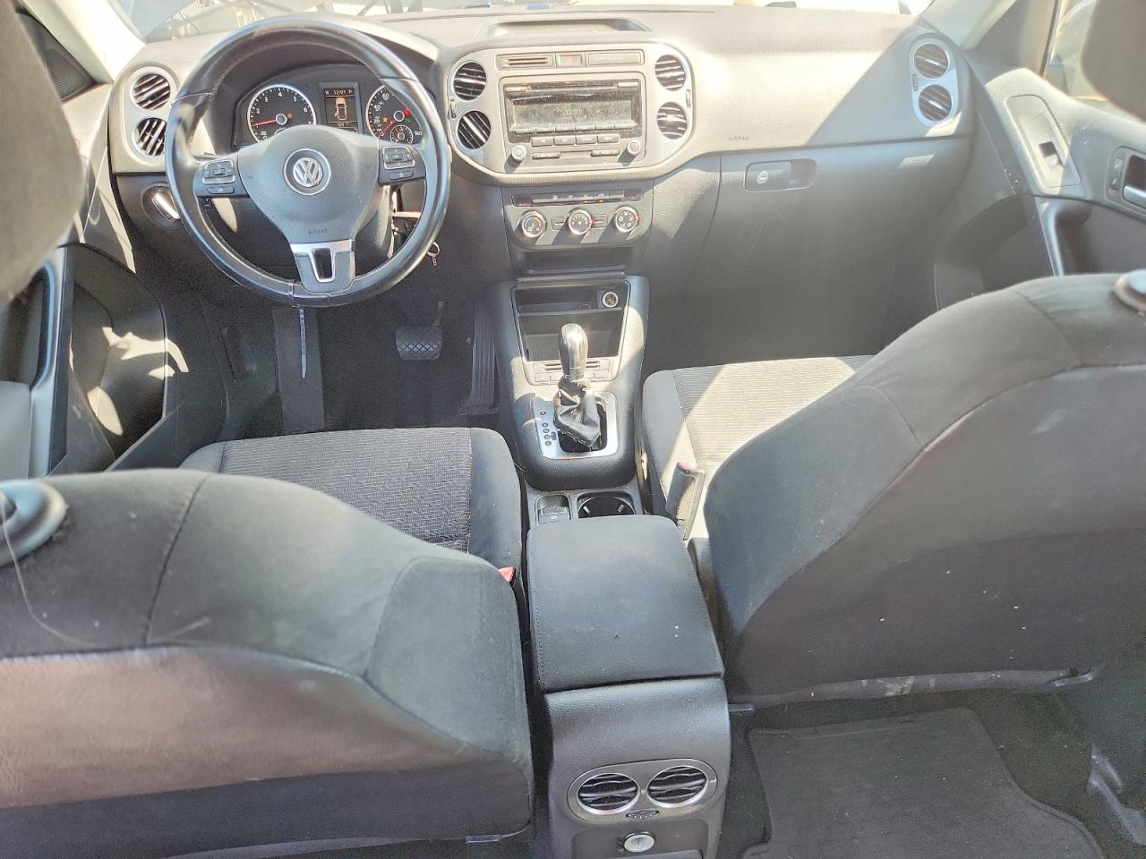 2014 Volkswagen Tiguan S Gray vin: WVGAV3AX0EW550186
