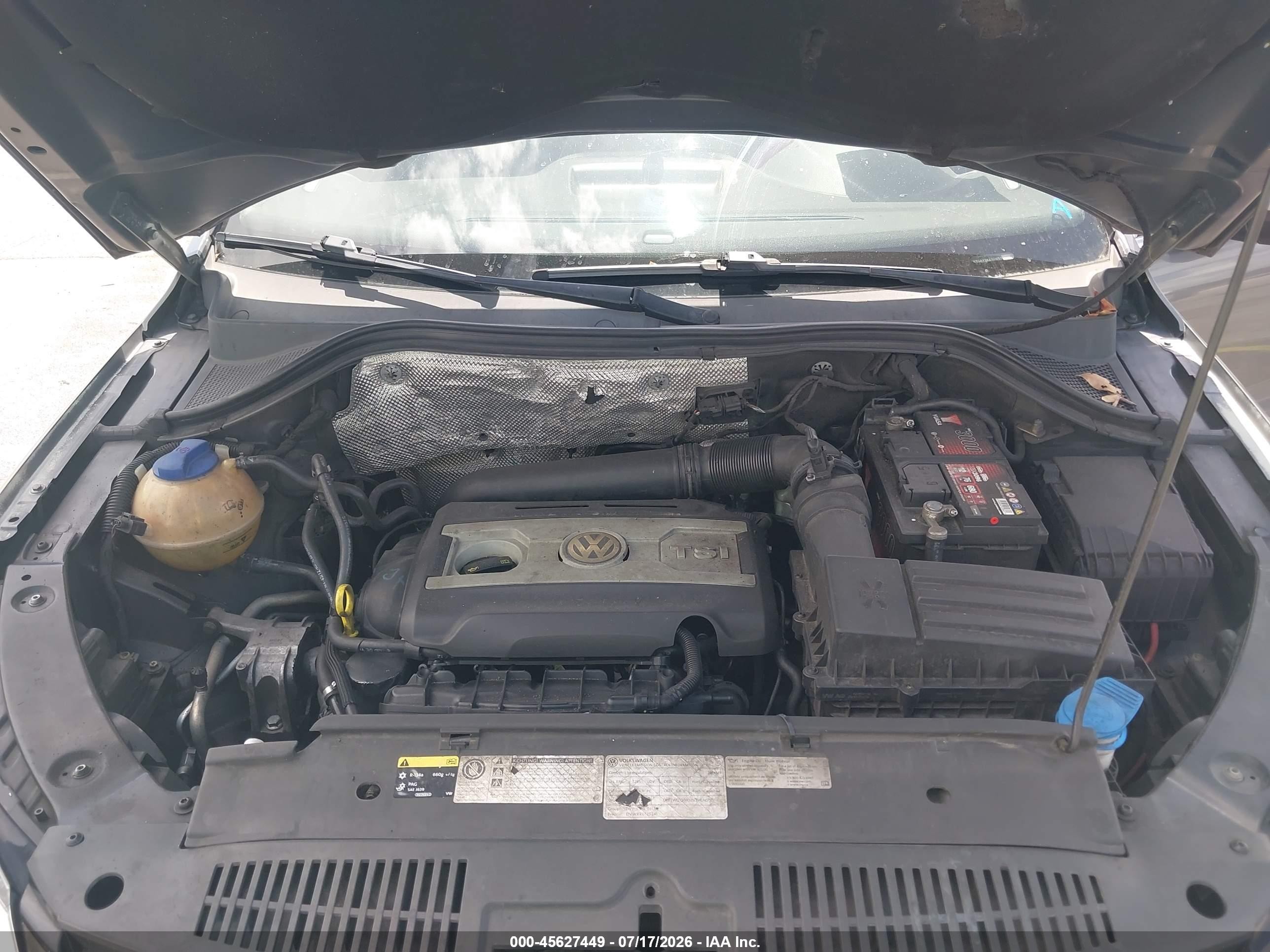 2013 Volkswagen Tiguan Se Gray vin: WVGAV3AX1DW571563