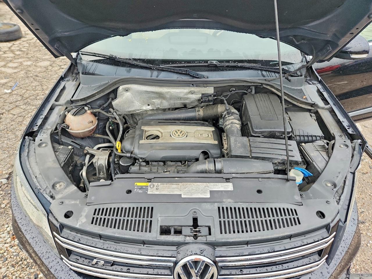2014 Volkswagen Tiguan S Black vin: WVGAV3AX1EW064549