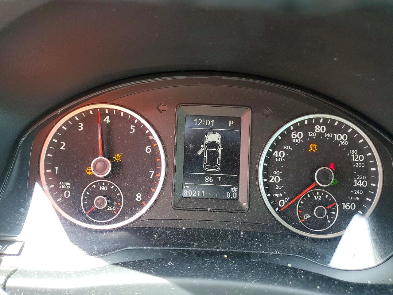2014 Volkswagen Tiguan S Black vin: WVGAV3AX1EW064549