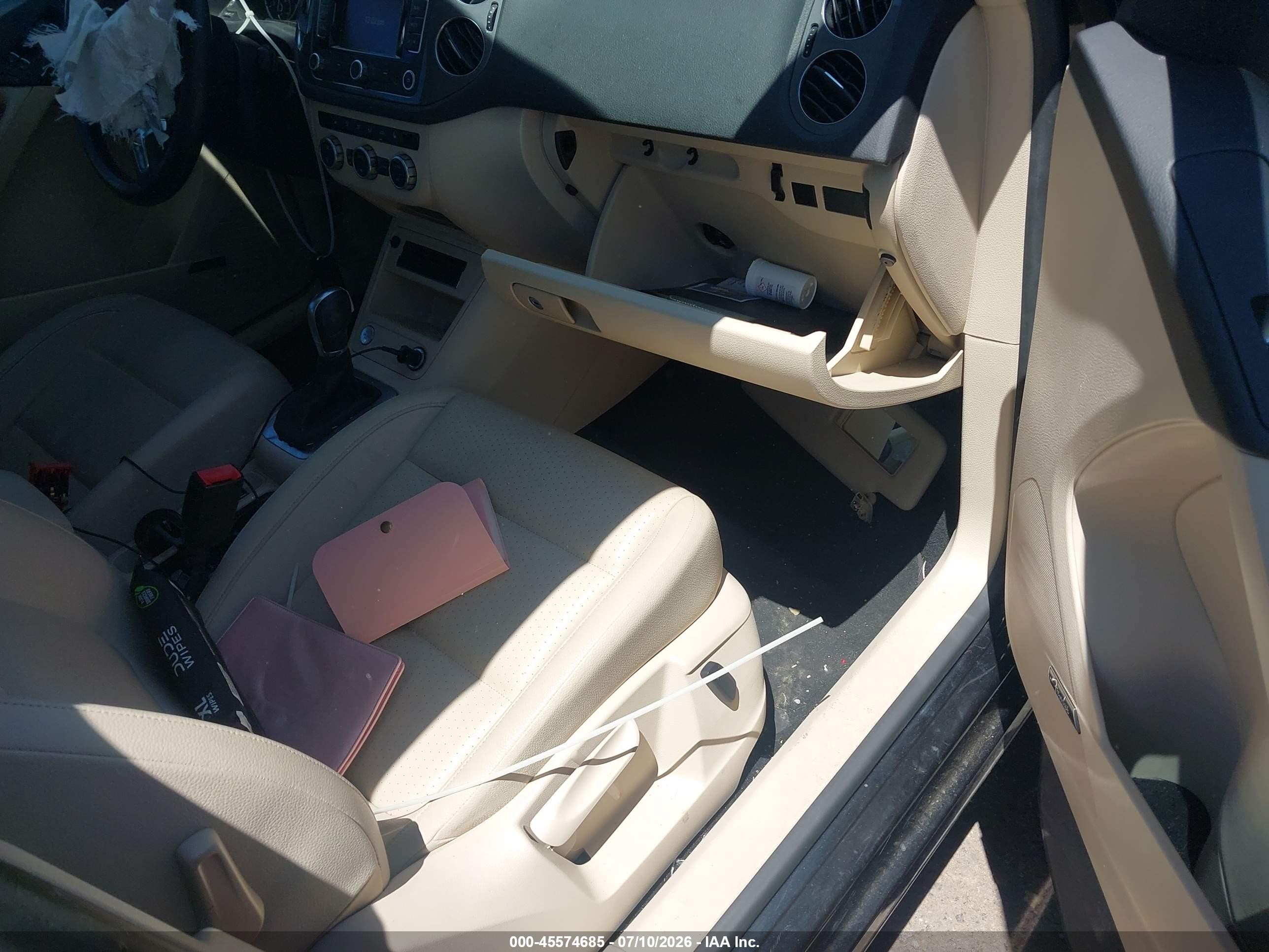 2014 Volkswagen Tiguan Sel Черный vin: WVGAV3AX1EW562265