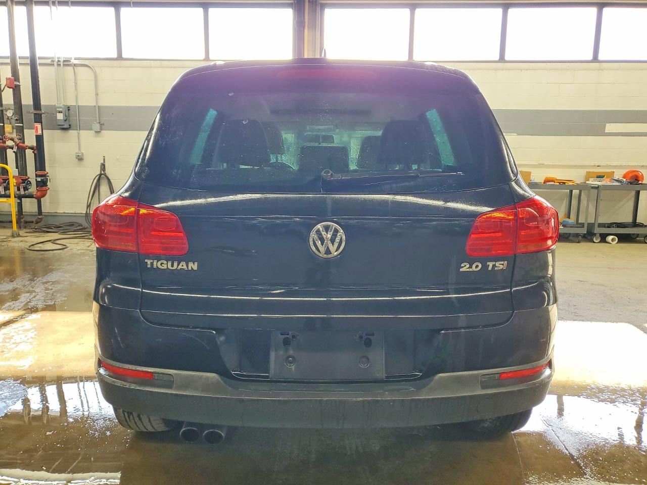 2013 Volkswagen Tiguan S Черный vin: WVGAV3AX2DW617711
