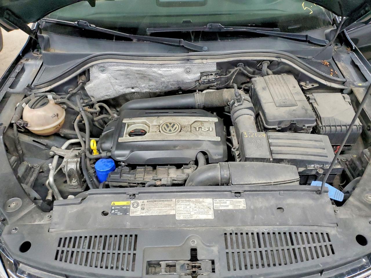 2013 Volkswagen Tiguan S Черный vin: WVGAV3AX2DW617711