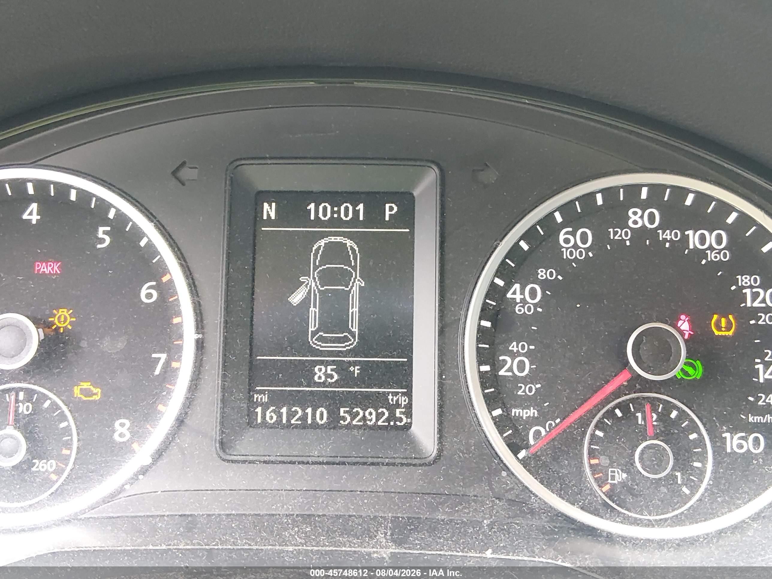 2014 Volkswagen Tiguan S Gray vin: WVGAV3AX2EW600943