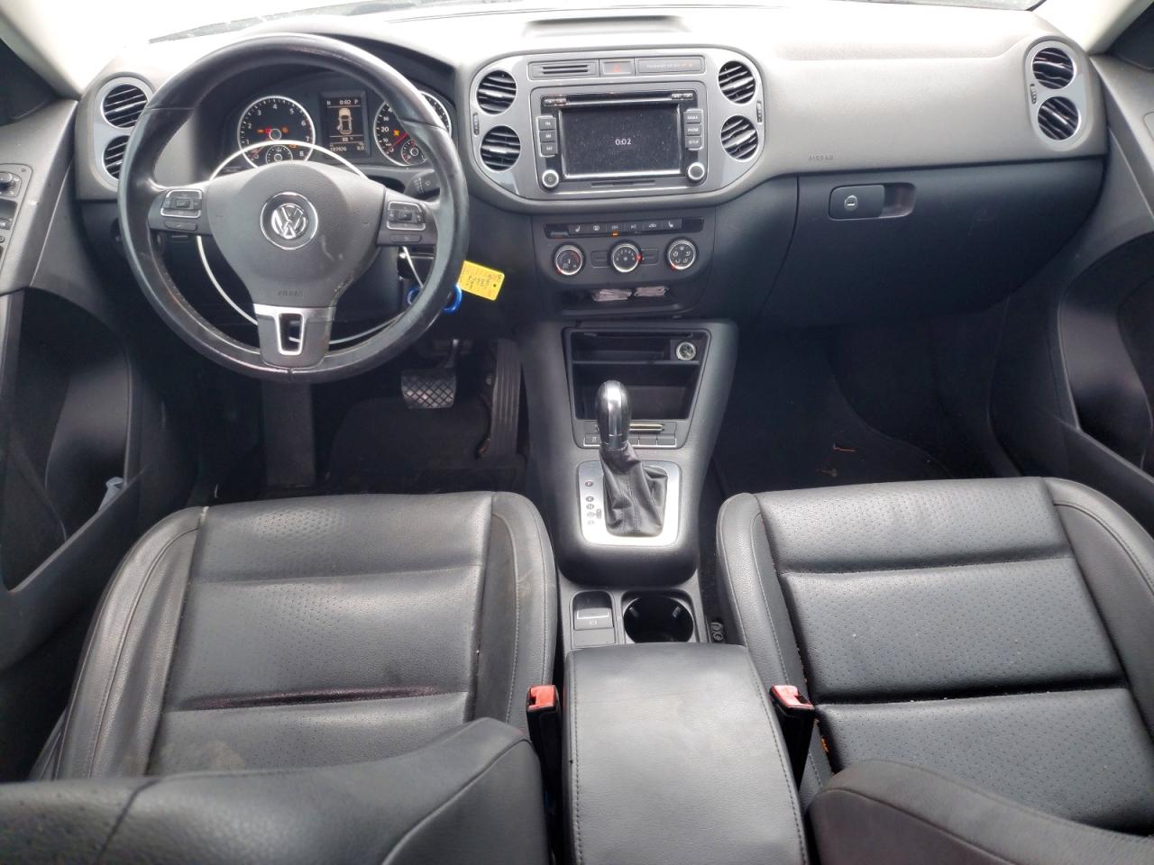 2013 Volkswagen Tiguan S Black vin: WVGAV3AX3DW565909