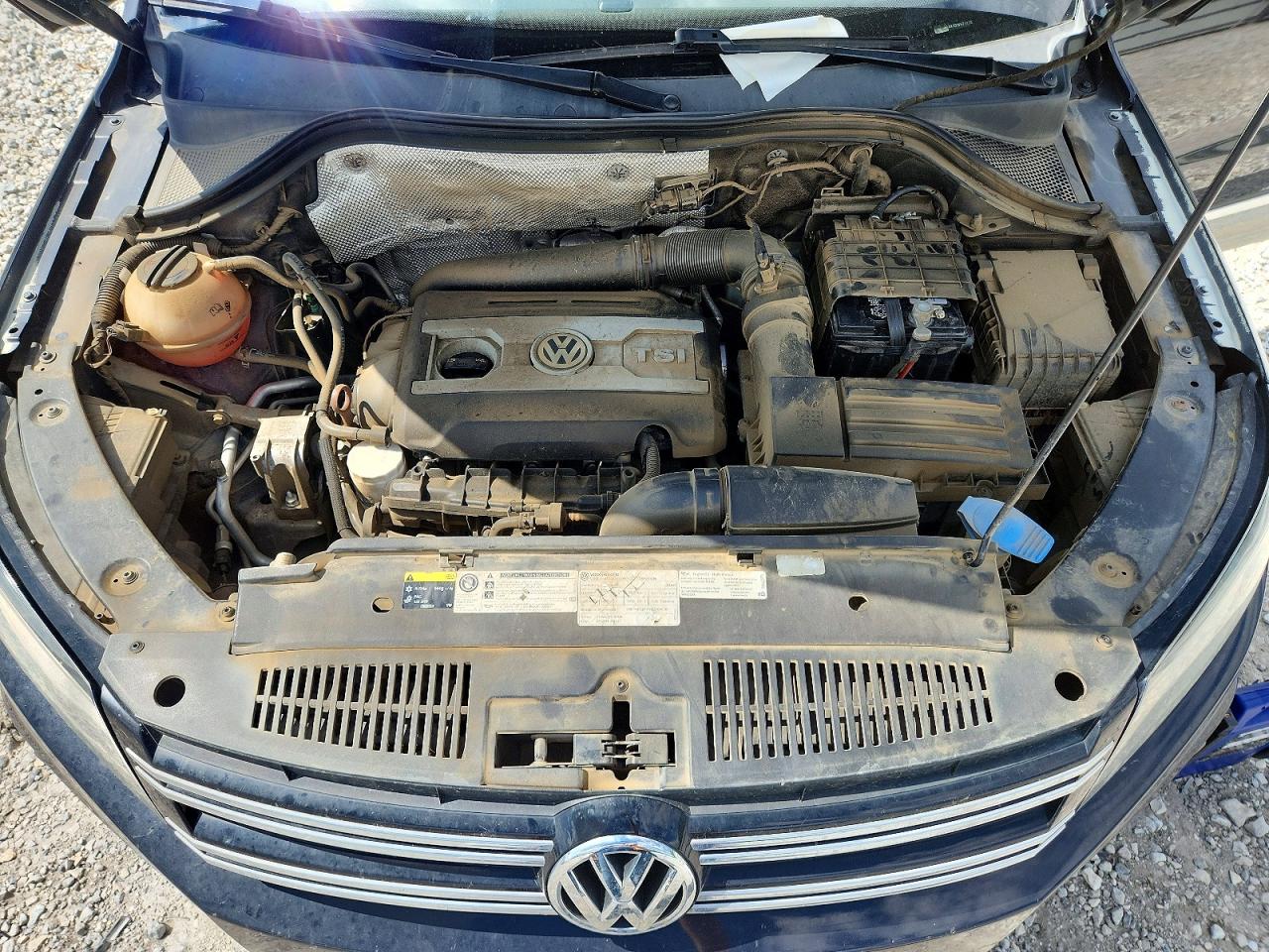 2013 Volkswagen Tiguan S Black vin: WVGAV3AX3DW571175
