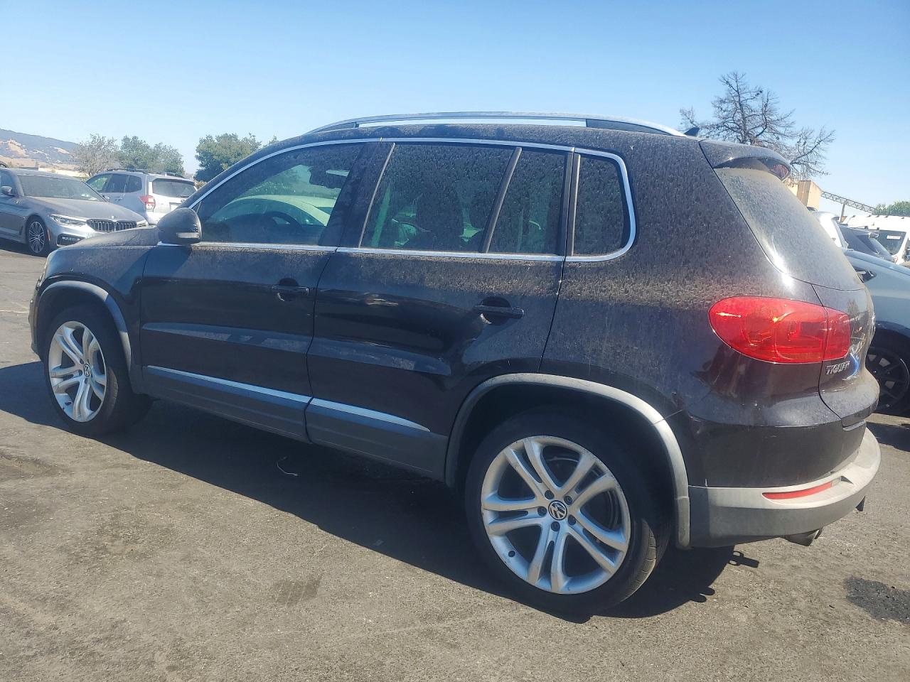 2013 Volkswagen Tiguan S Black vin: WVGAV3AX3DW584461