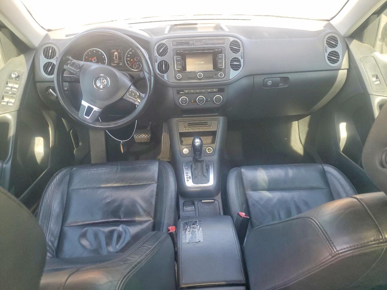 2013 Volkswagen Tiguan S Black vin: WVGAV3AX3DW584461