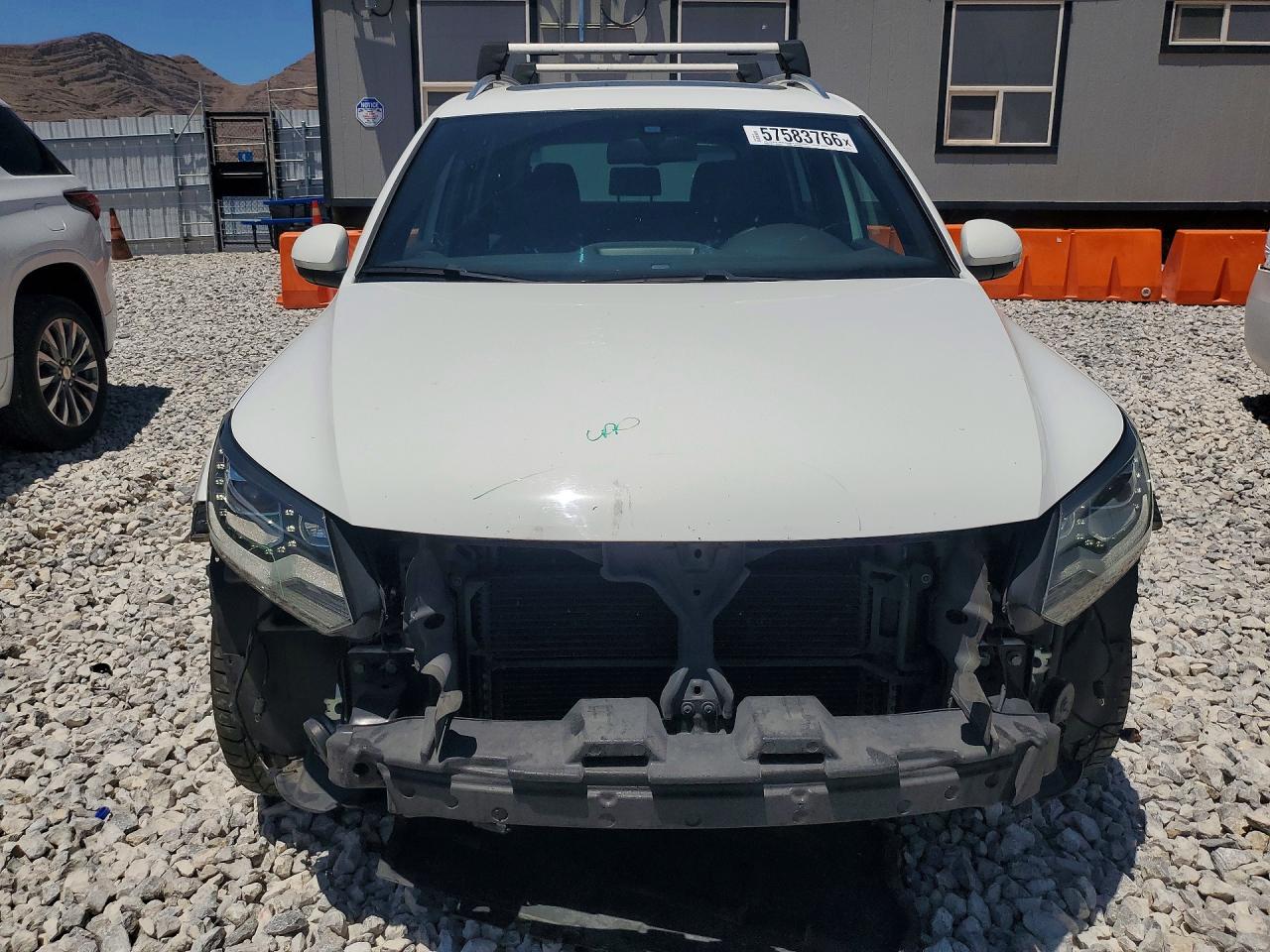 2014 Volkswagen Tiguan S White vin: WVGAV3AX3EW009701