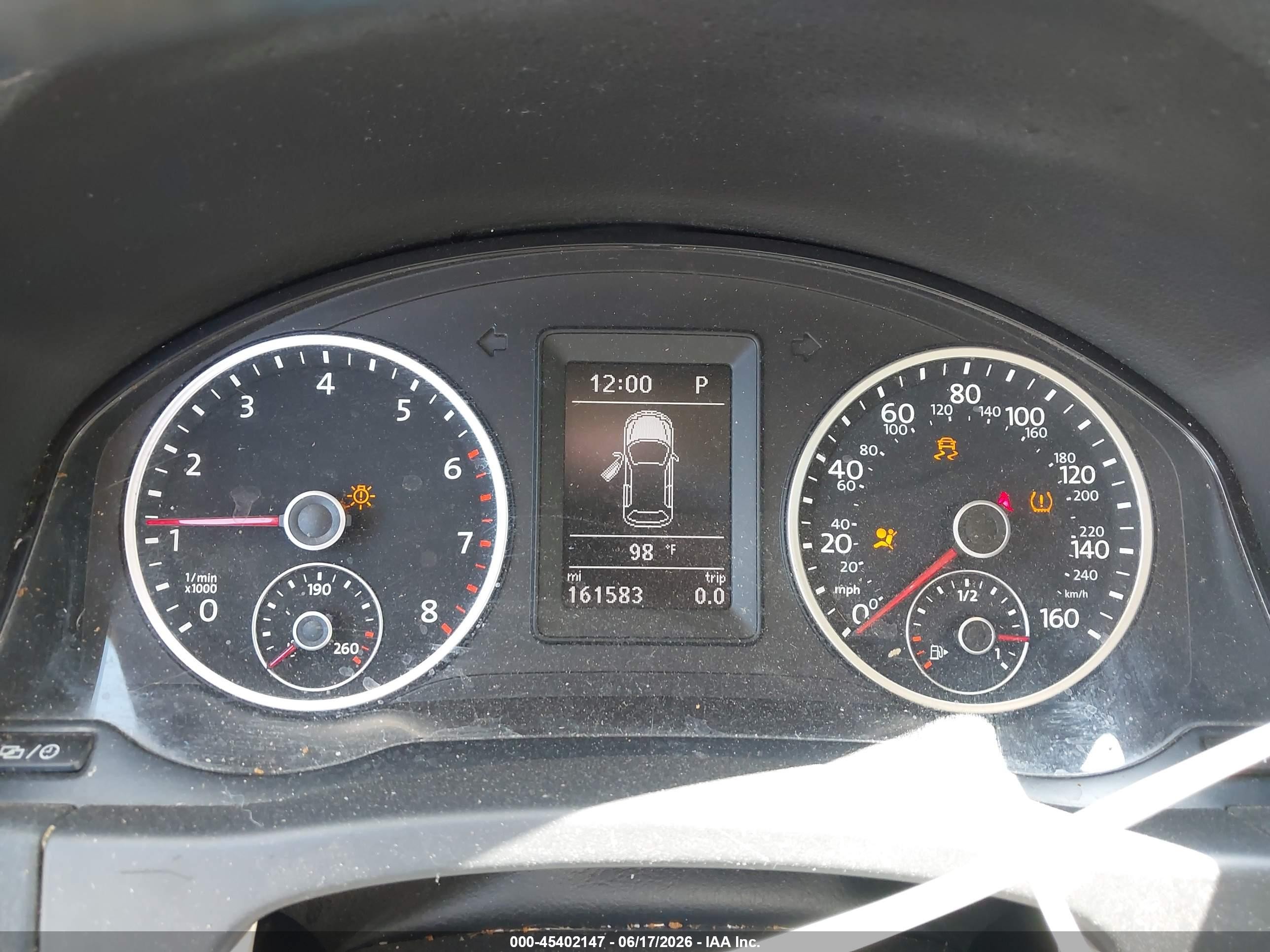 2014 Volkswagen Tiguan S/se/sel/r-line Blue vin: WVGAV3AX3EW522320