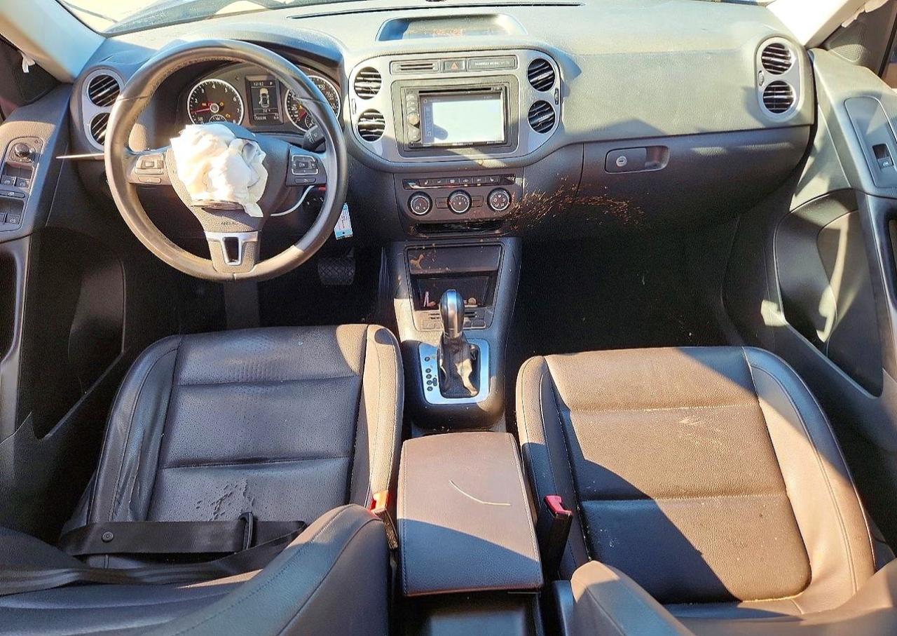 2014 Volkswagen Tiguan S Черный vin: WVGAV3AX3EW608291