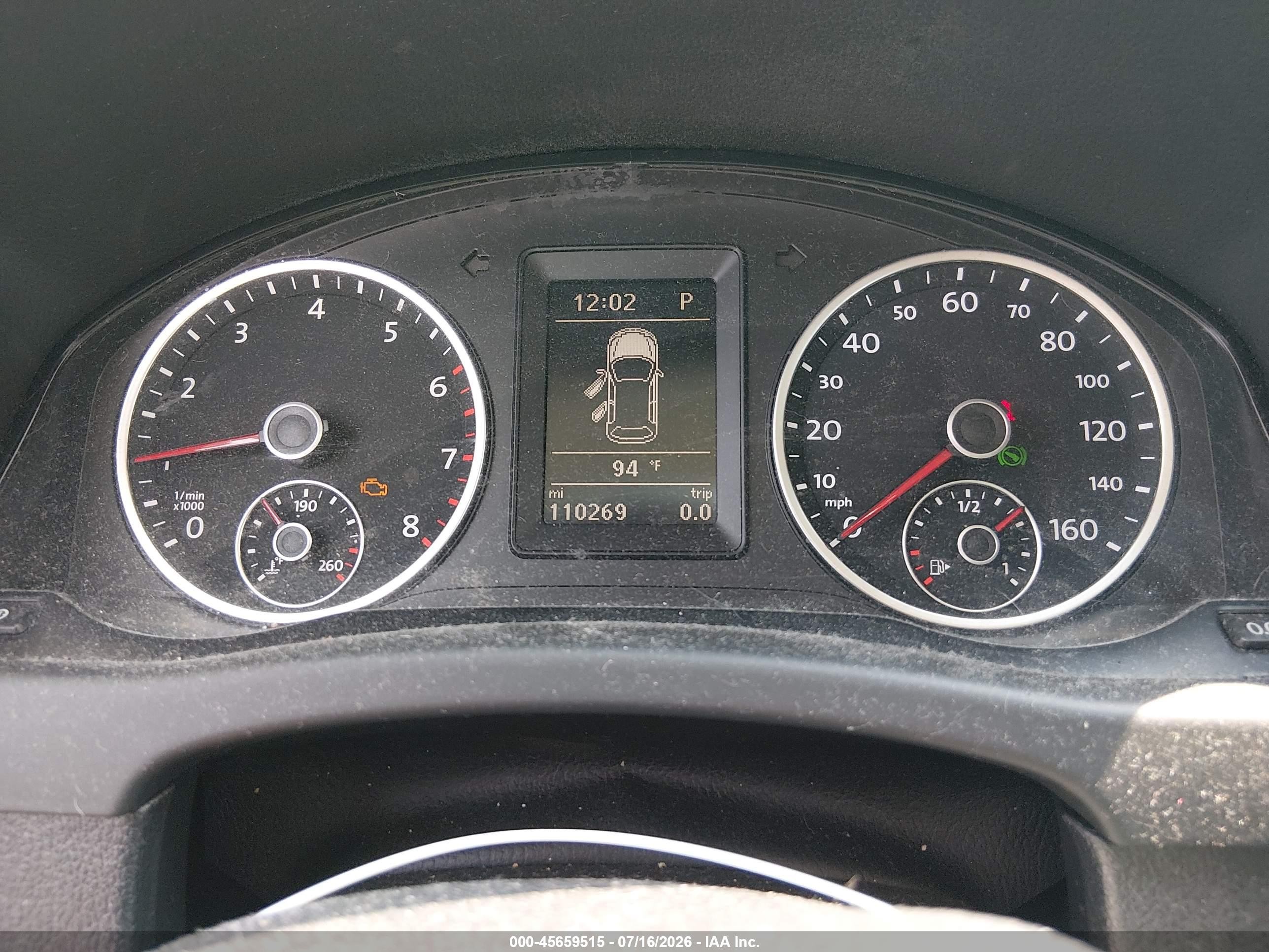 2013 Volkswagen Tiguan S White vin: WVGAV3AX4DW592729