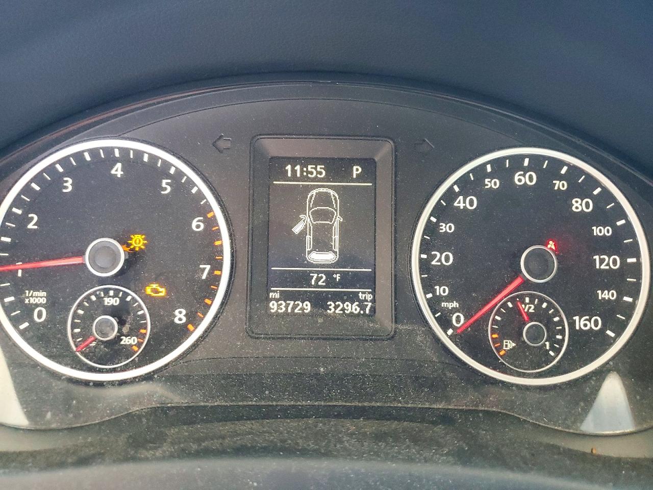 2013 Volkswagen Tiguan S Серый vin: WVGAV3AX4DW616558