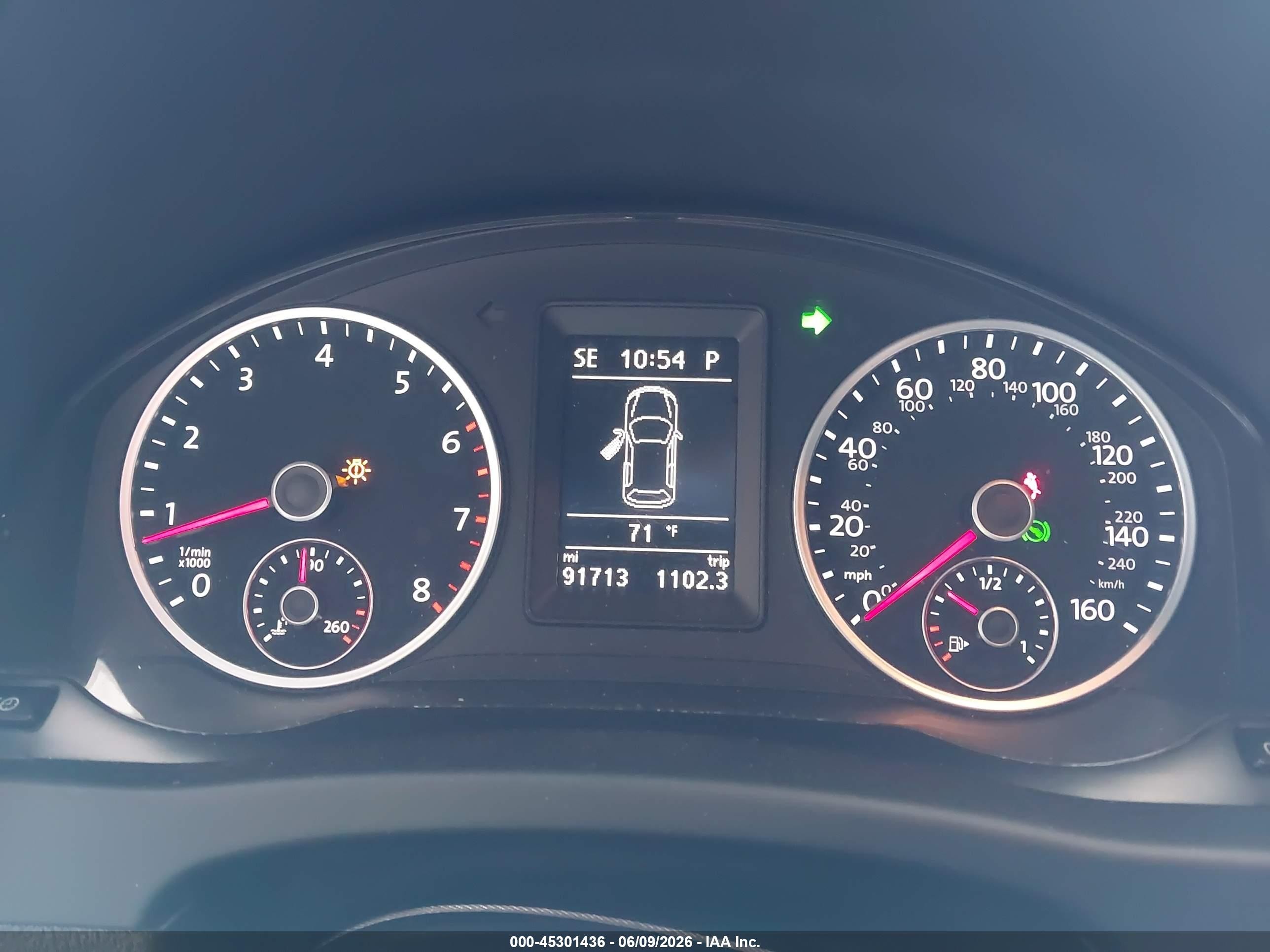 2014 Volkswagen Tiguan R-line Black vin: WVGAV3AX4EW109788