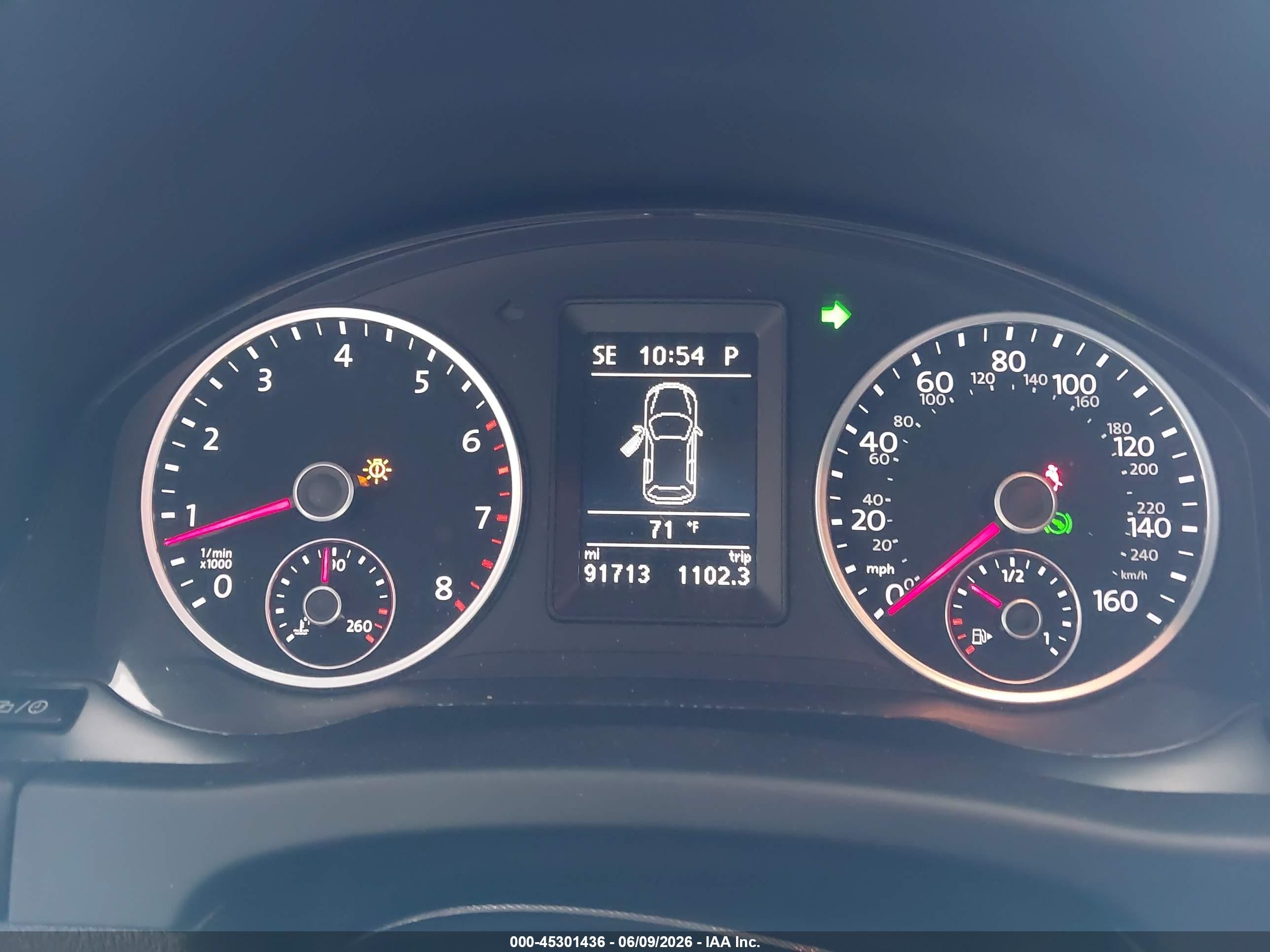 2014 Volkswagen Tiguan R-line Black vin: WVGAV3AX4EW109788