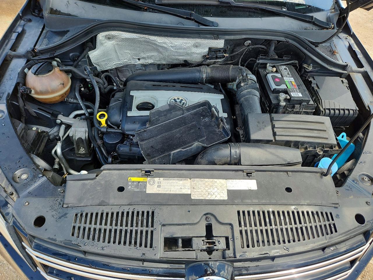 2014 Volkswagen Tiguan S Черный vin: WVGAV3AX4EW532046