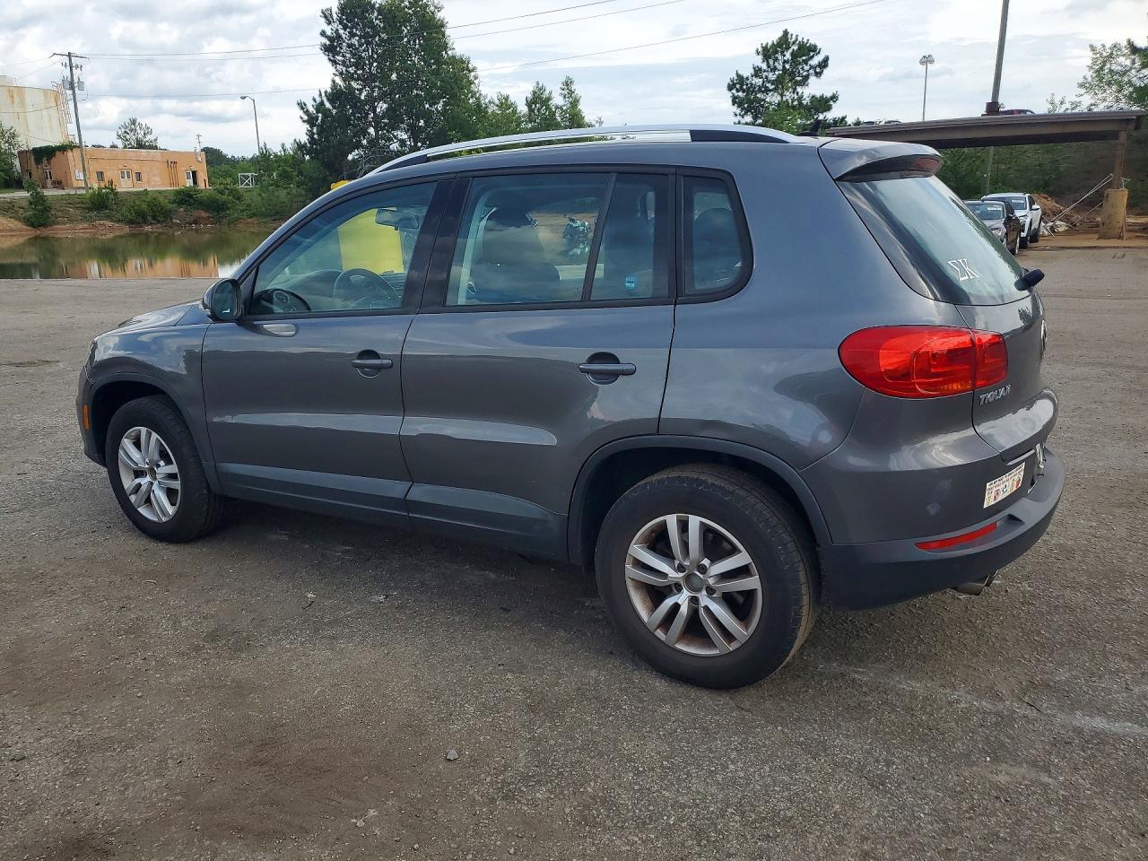 2014 Volkswagen Tiguan S Silver vin: WVGAV3AX5EW507026