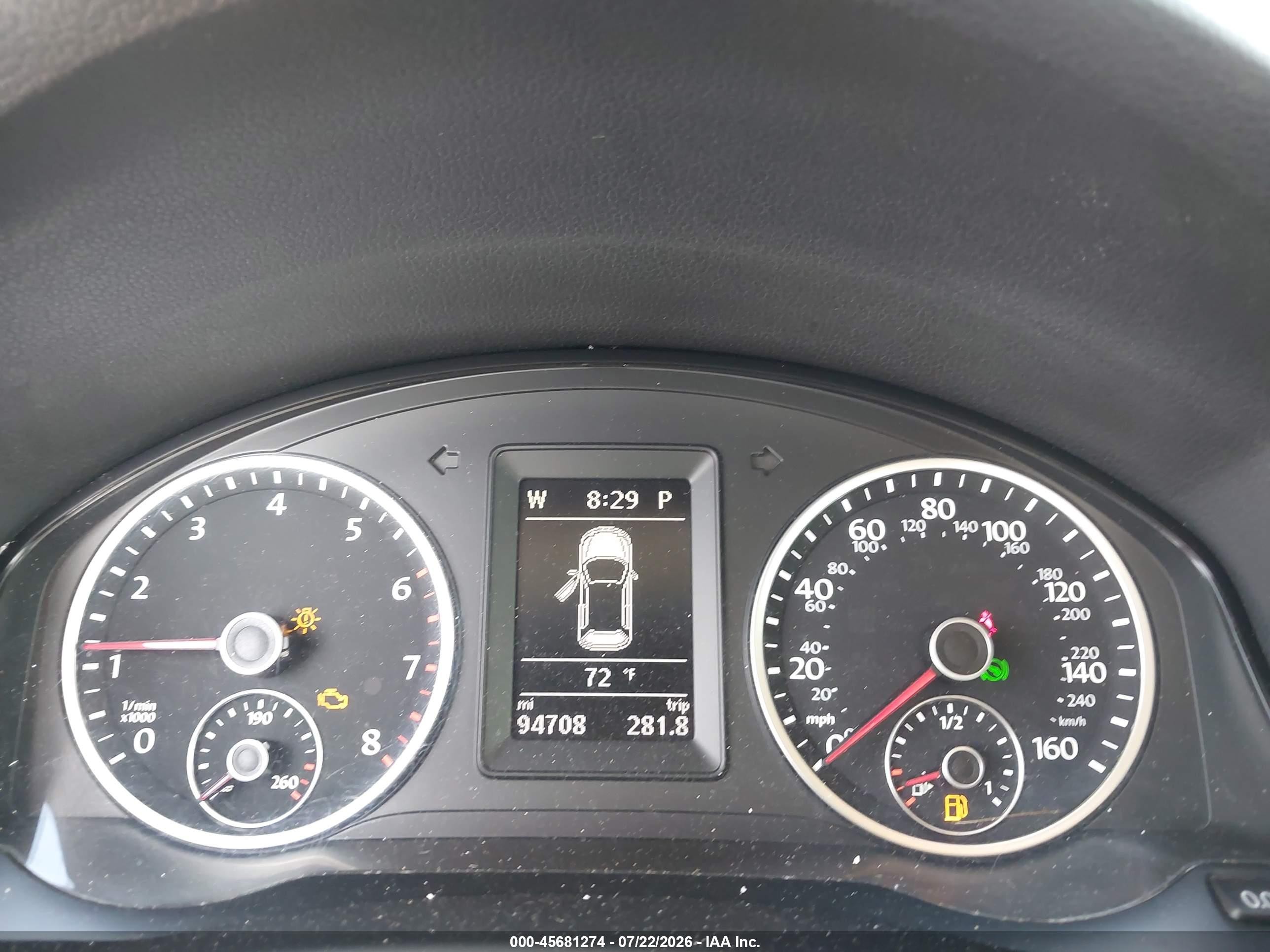 2014 Volkswagen Tiguan Se Silver vin: WVGAV3AX6EW521422
