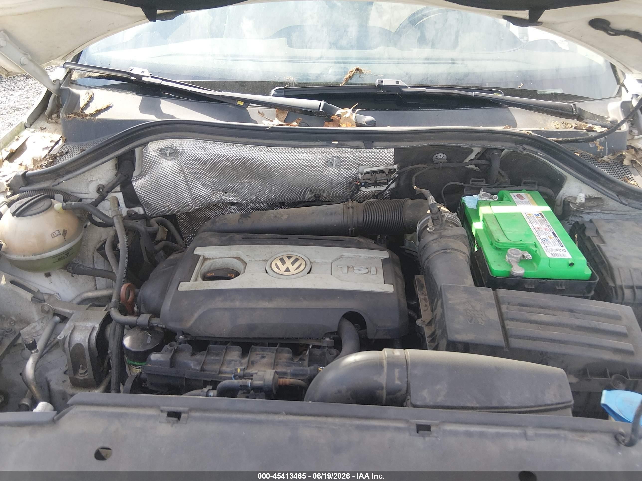 2013 Volkswagen Tiguan Se Белый vin: WVGAV3AX7DW577738