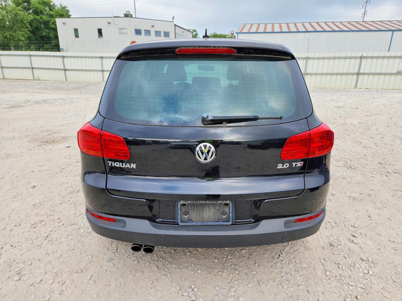 2013 Volkswagen Tiguan S Black vin: WVGAV3AX7DW592000