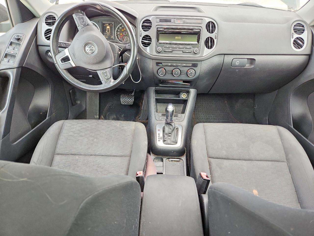 2013 Volkswagen Tiguan S Black vin: WVGAV3AX7DW592000