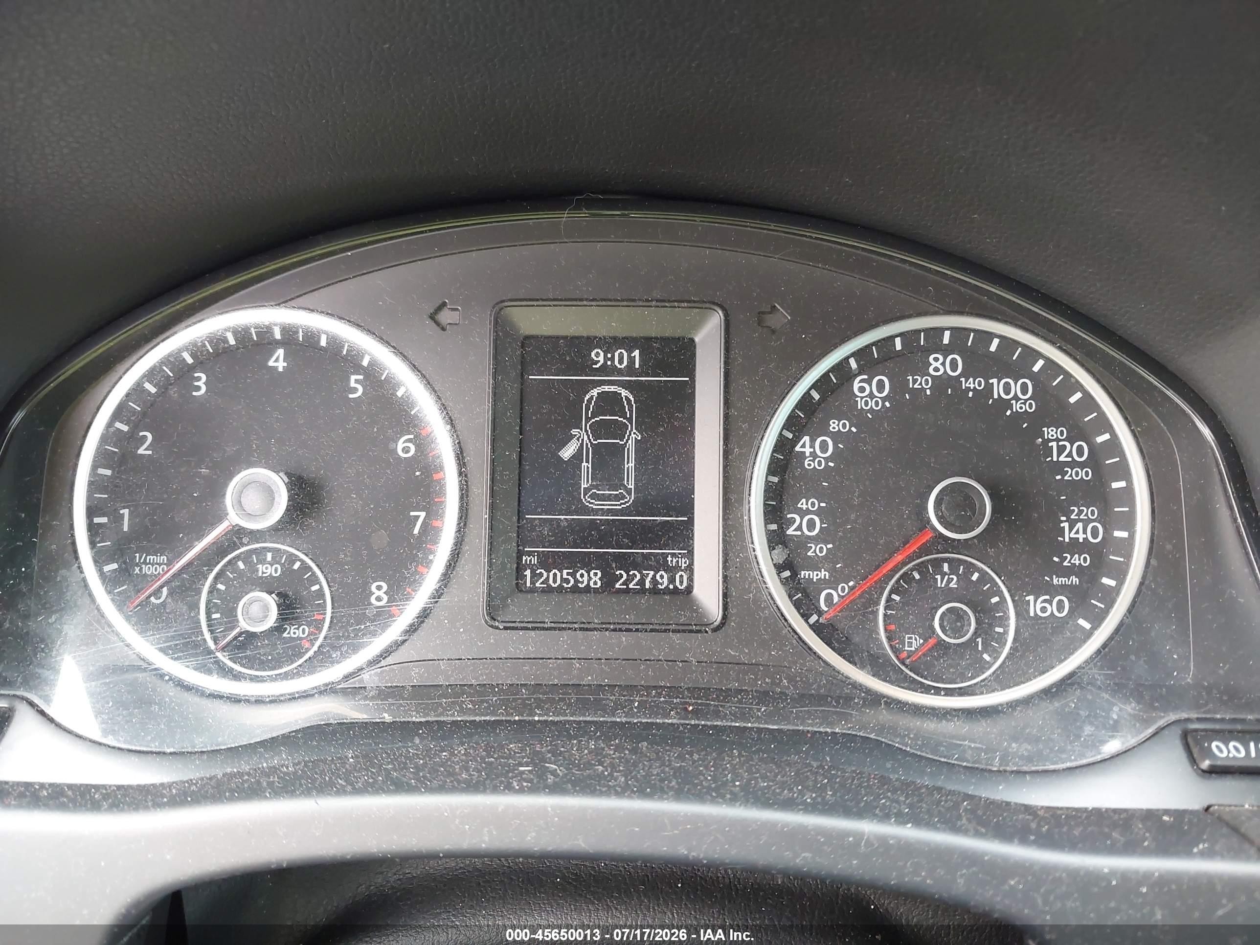 2014 Volkswagen Tiguan Se Navy vin: WVGAV3AX7EW519372
