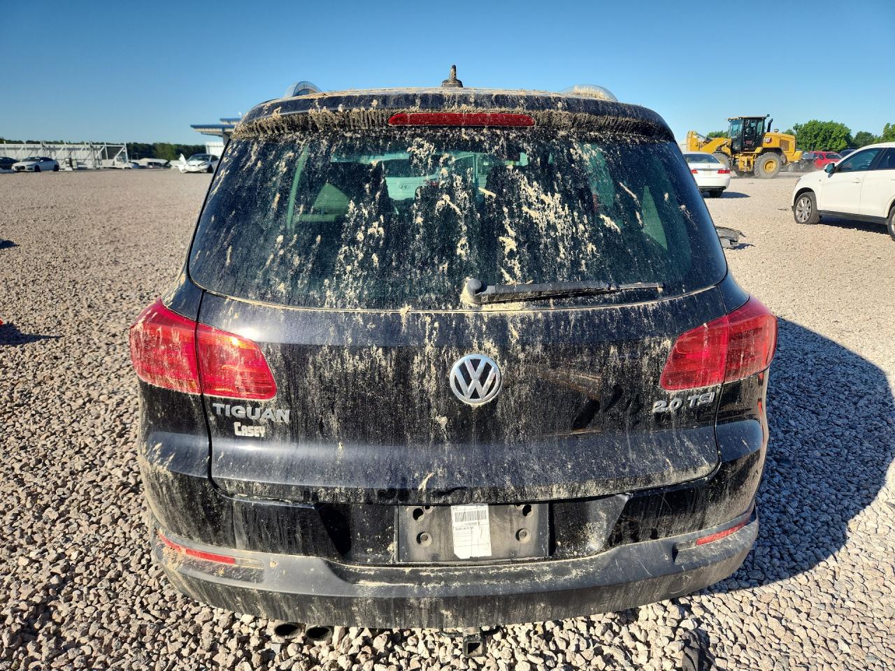 2014 Volkswagen Tiguan S Black vin: WVGAV3AX9EW558660