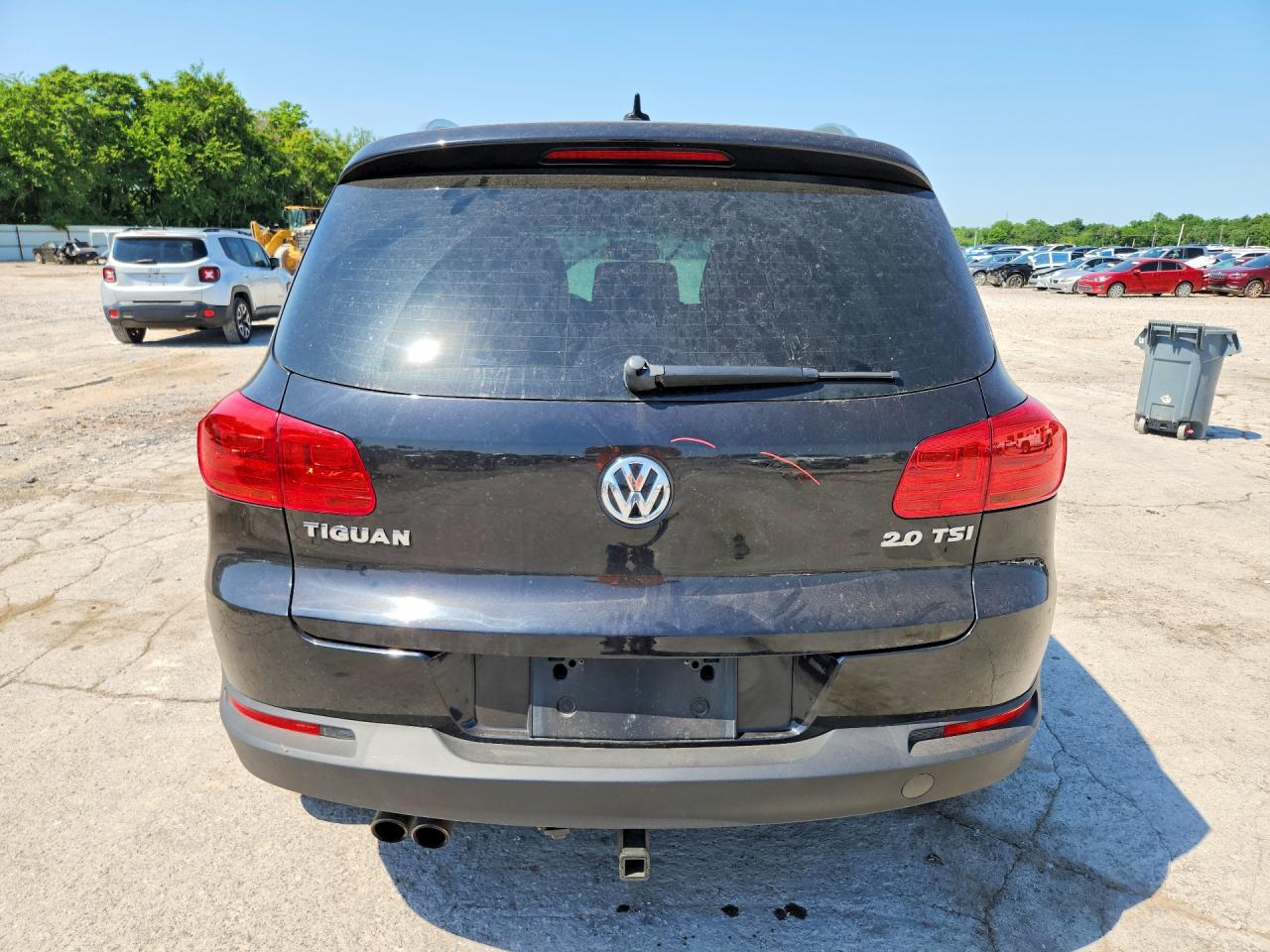 2013 Volkswagen Tiguan S Черный vin: WVGAV3AXXDW569861