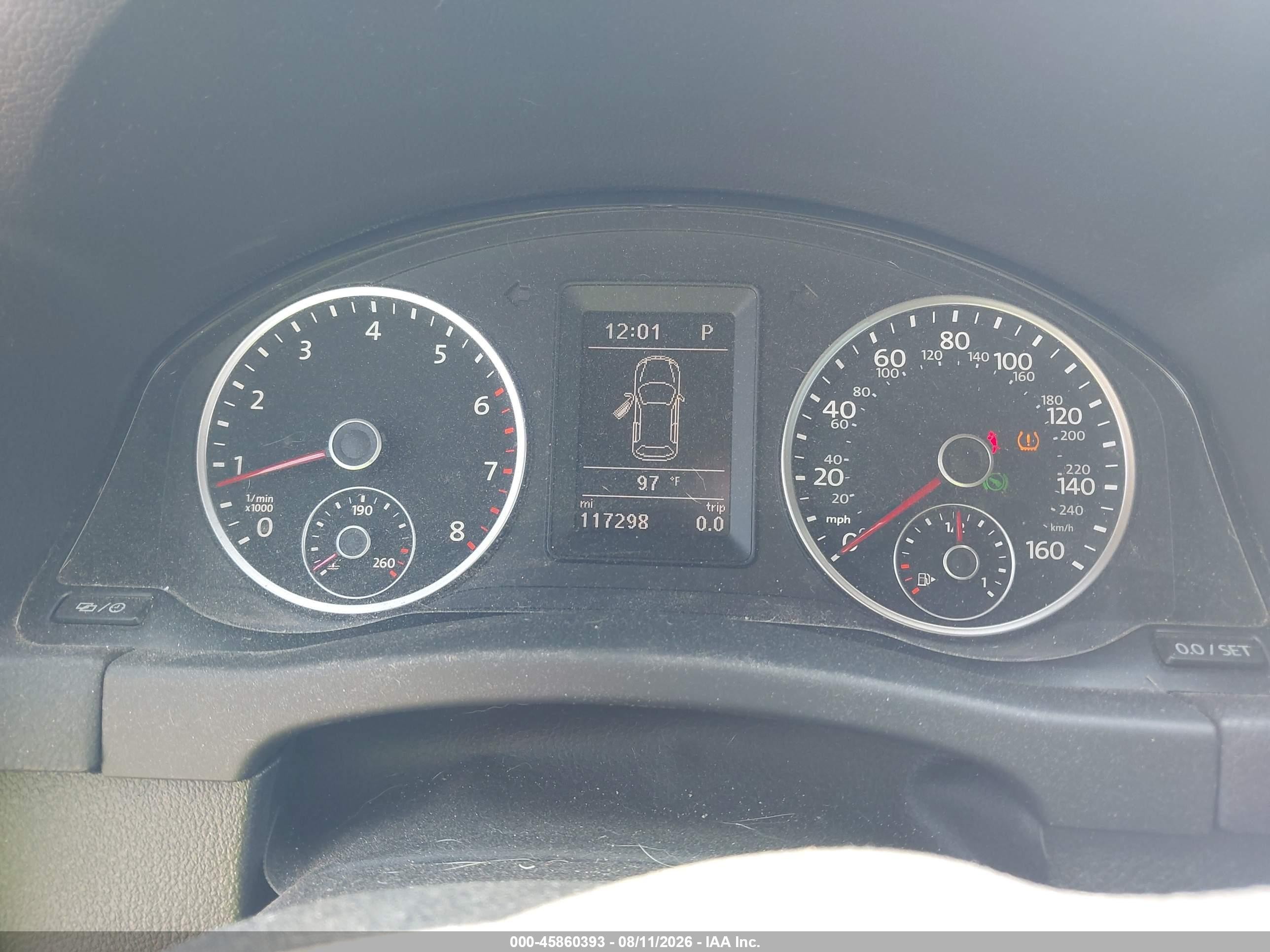 2014 Volkswagen Tiguan R-line Black vin: WVGAV3AXXEW012949
