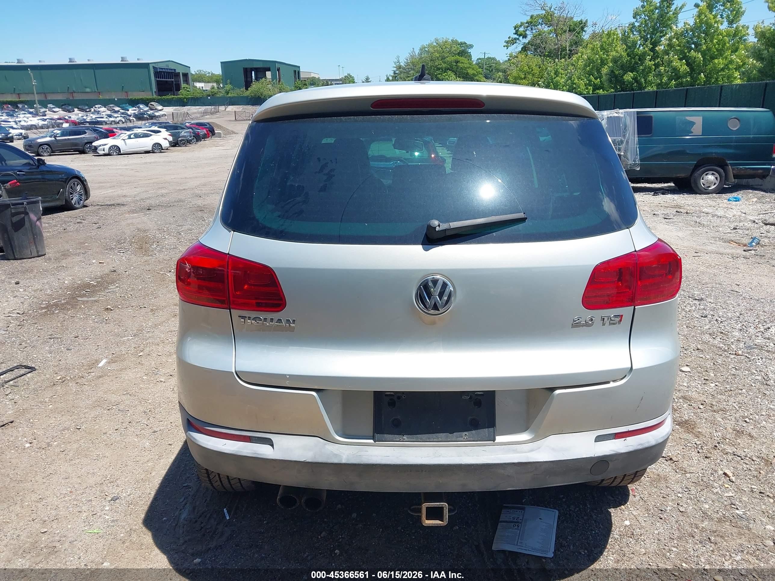 2014 Volkswagen Tiguan Se Серый vin: WVGAV3AXXEW042386
