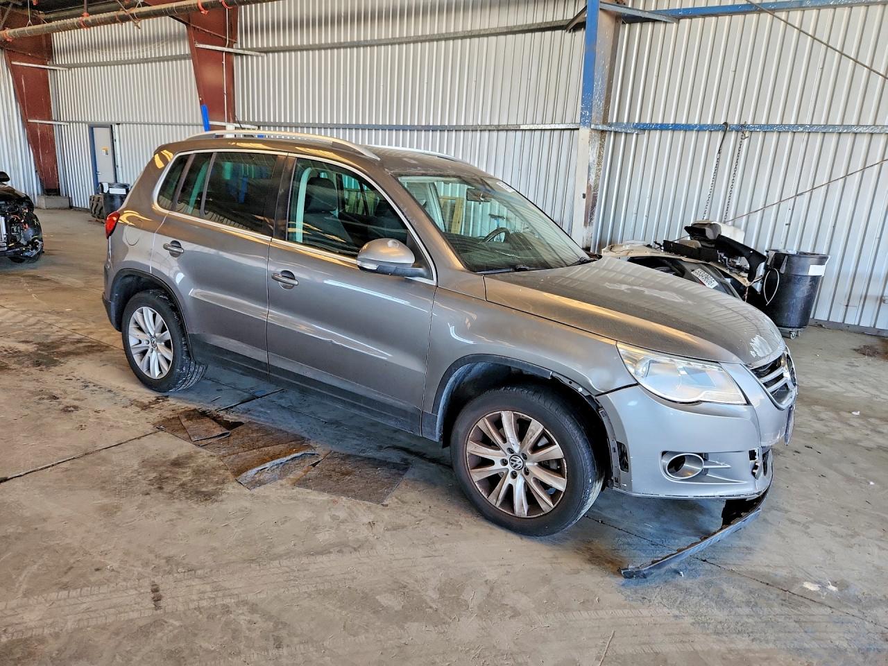 2009 Volkswagen Tiguan Gray vin: WVGAV75N29W000512