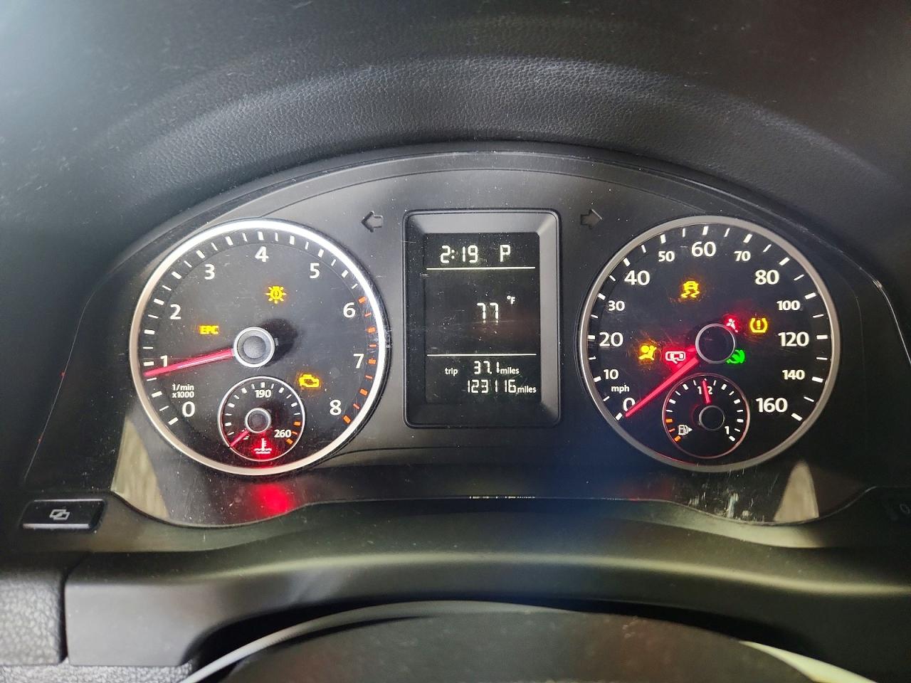 2010 Volkswagen Tiguan S Blue vin: WVGAV7AX0AW002741