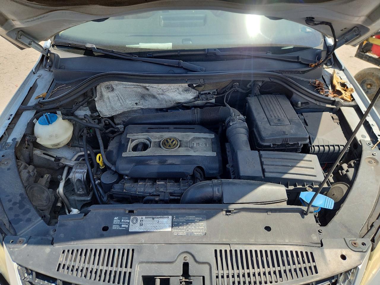 2010 Volkswagen Tiguan S Silver vin: WVGAV7AX0AW520963