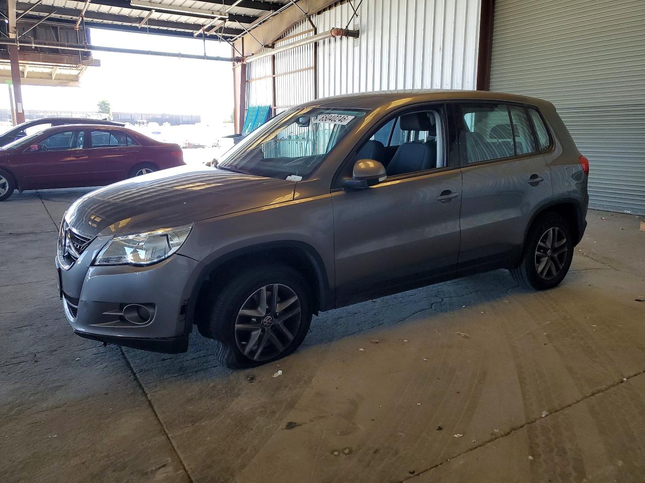 2011 Volkswagen Tiguan S Gray vin: WVGAV7AX0BW529728