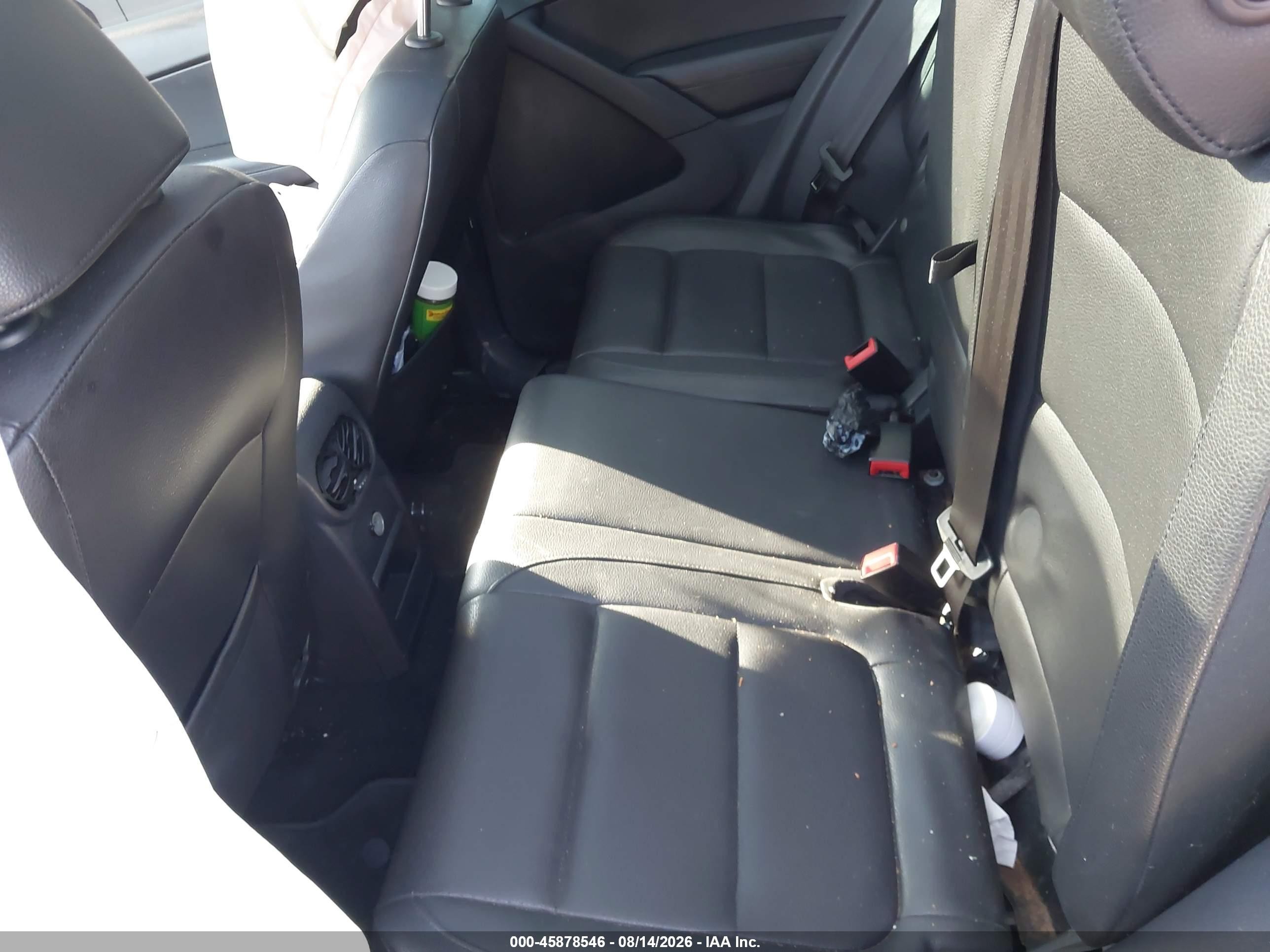 2012 Volkswagen Tiguan Se Gray vin: WVGAV7AX0CW088393
