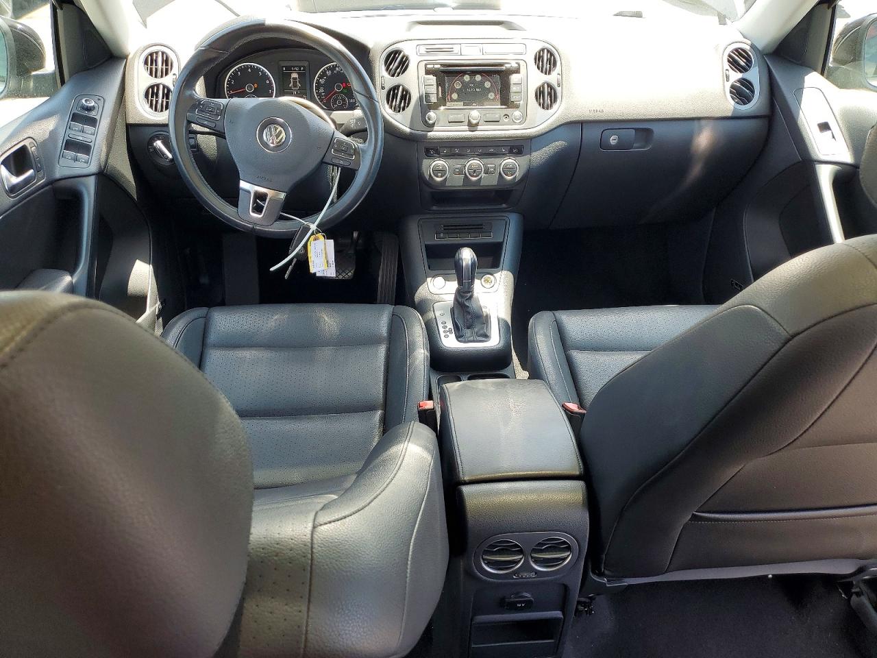 2015 Volkswagen Tiguan S Black vin: WVGAV7AX0FW569085