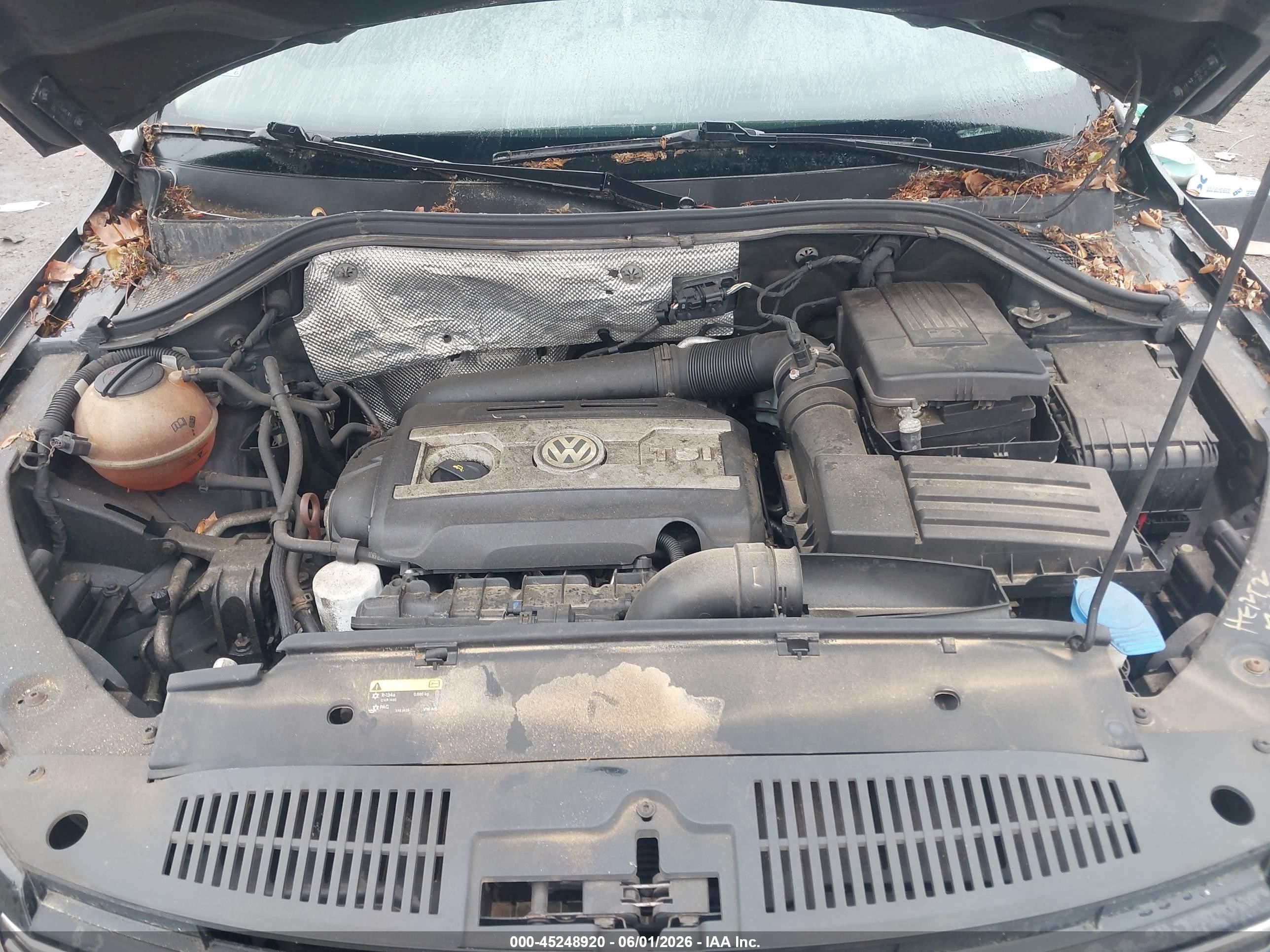 2015 Volkswagen Tiguan S Silver vin: WVGAV7AX0FW597288
