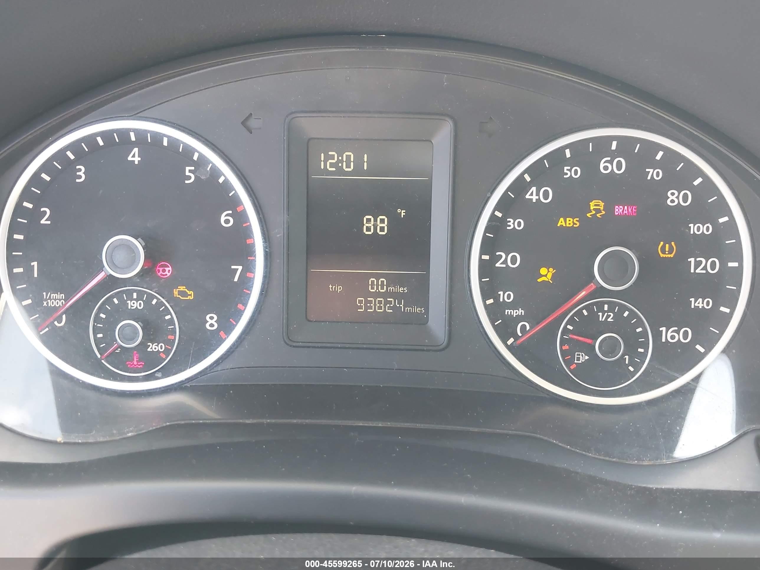 2010 Volkswagen Tiguan S Gray vin: WVGAV7AX1AW514508