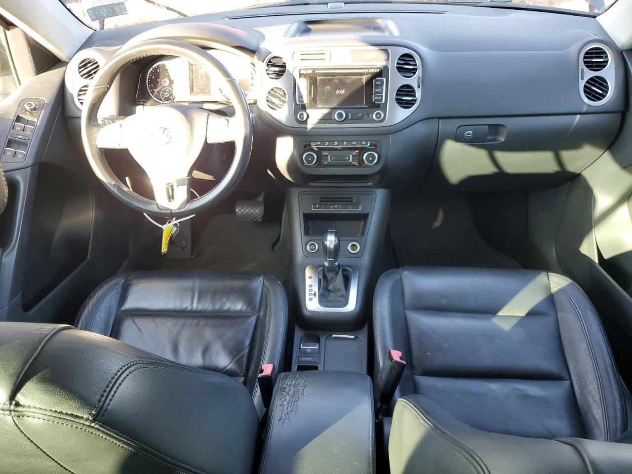 2011 Volkswagen Tiguan S Black vin: WVGAV7AX1BW550801
